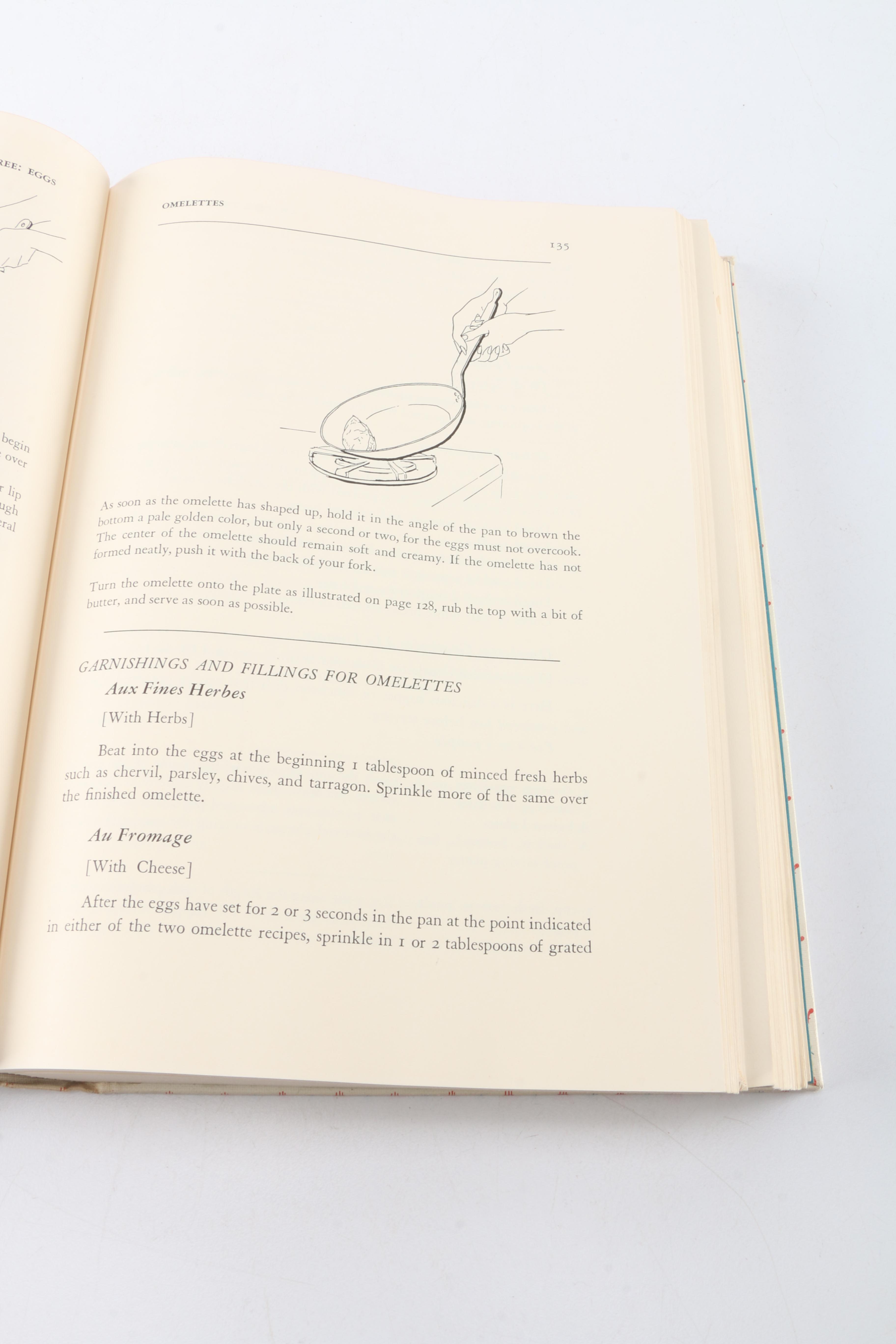 1961 First Edition "Mastering the Art of French Cooking" by Simone Beck, Louisette Bertholle and Julia Child