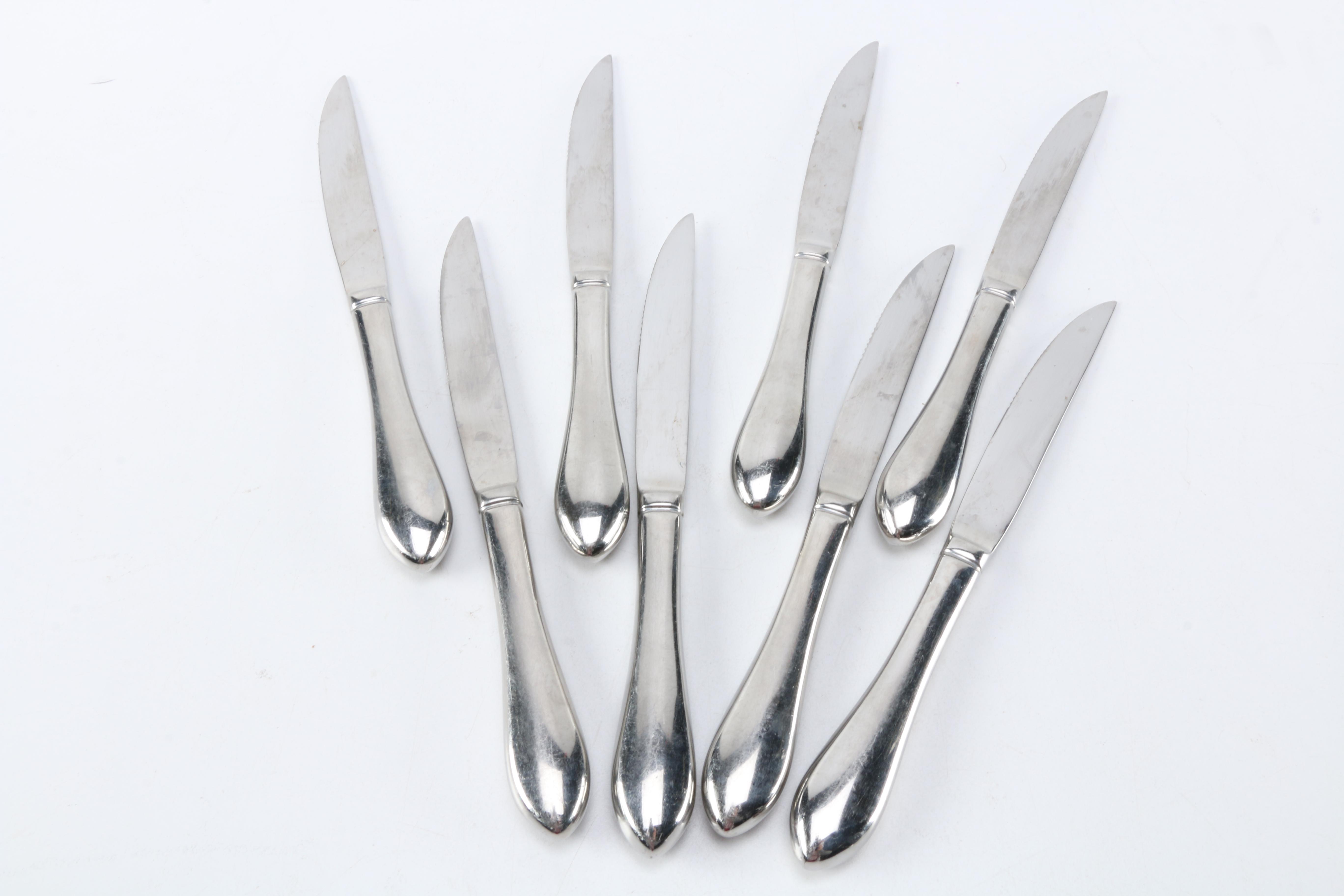 Kitchen Knife Collection With Spatula