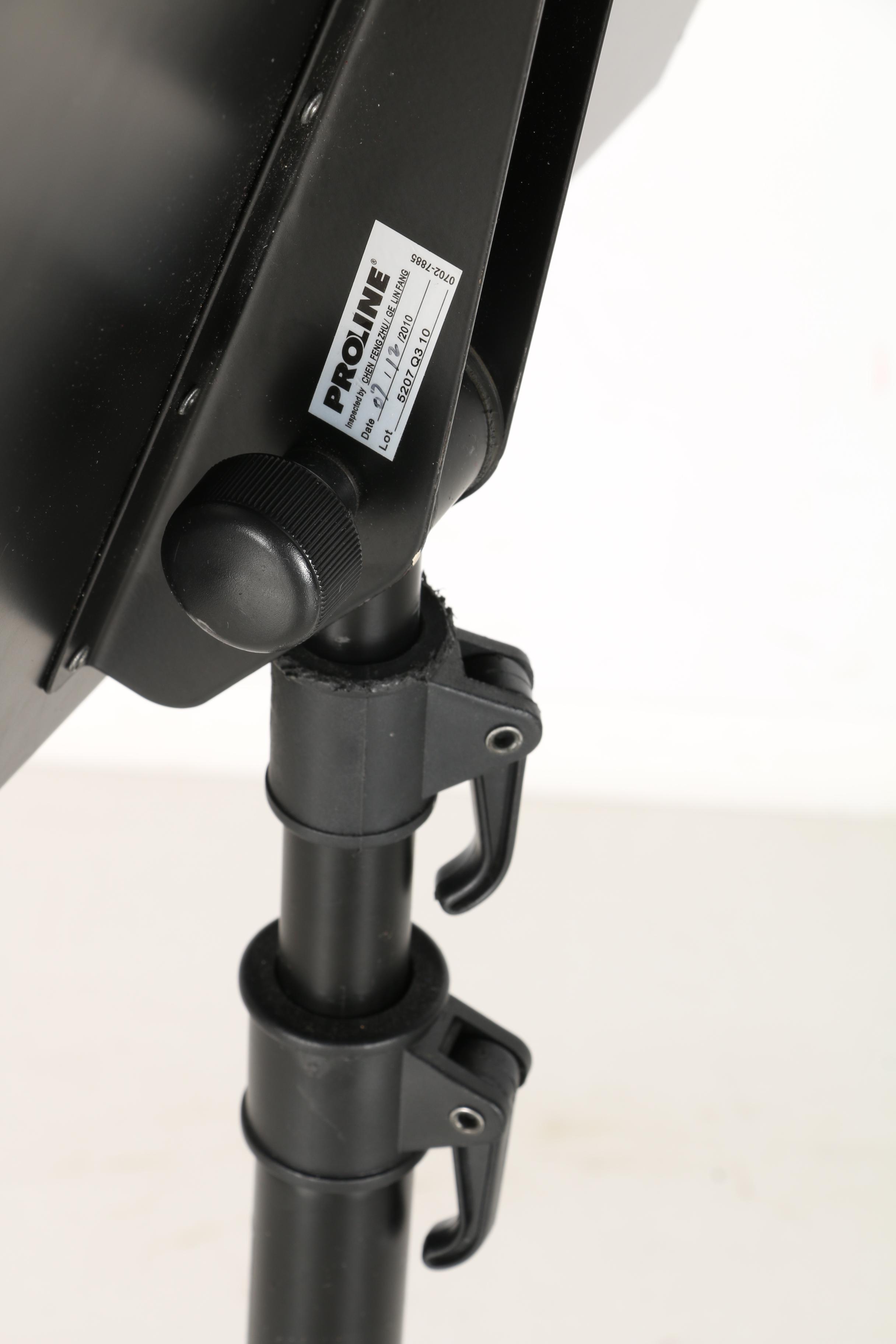 ProLine Music Stand and FretRest Folding Acoustic Guitar Stand