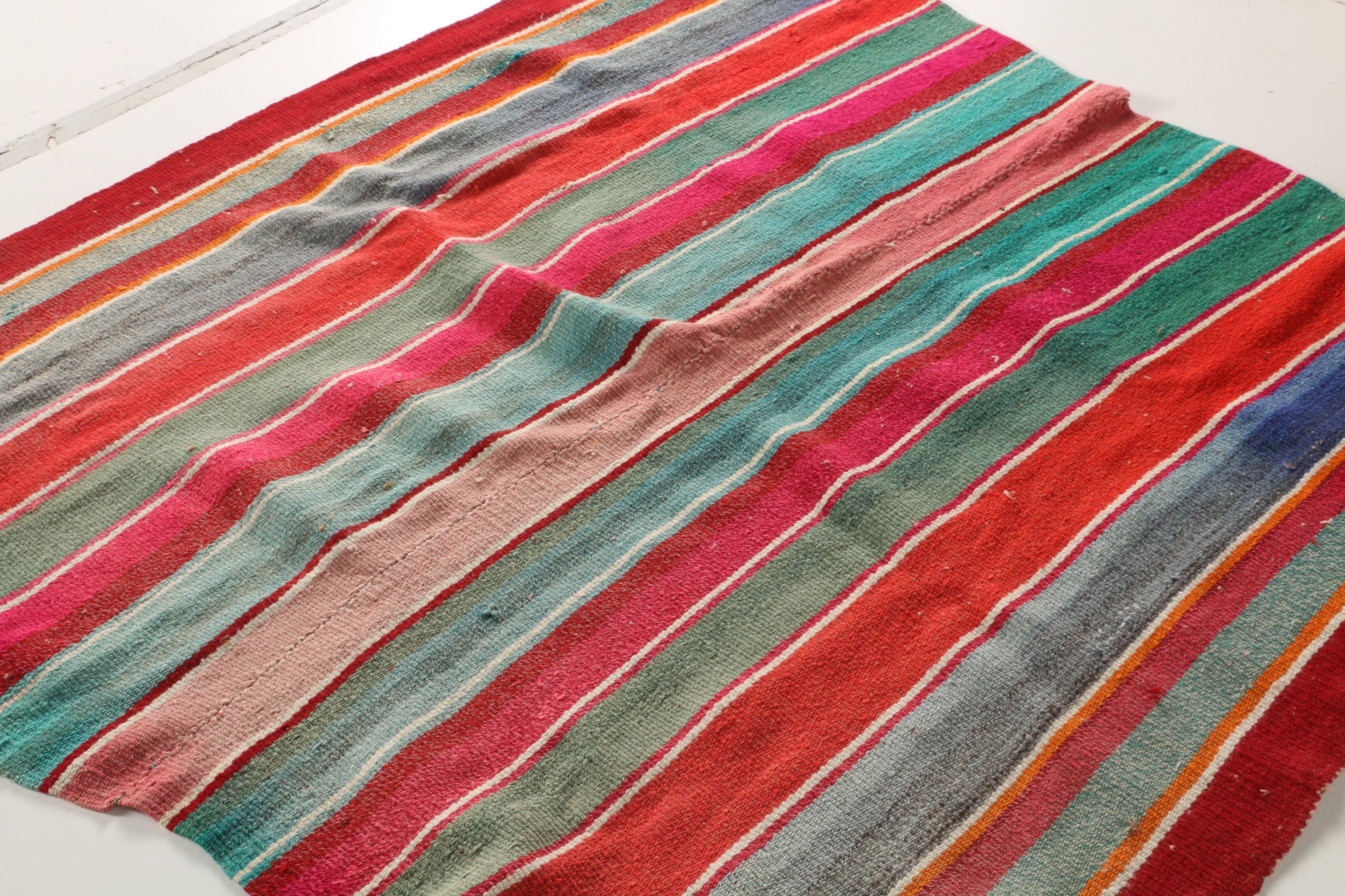 Little Journeys Striped Blanket