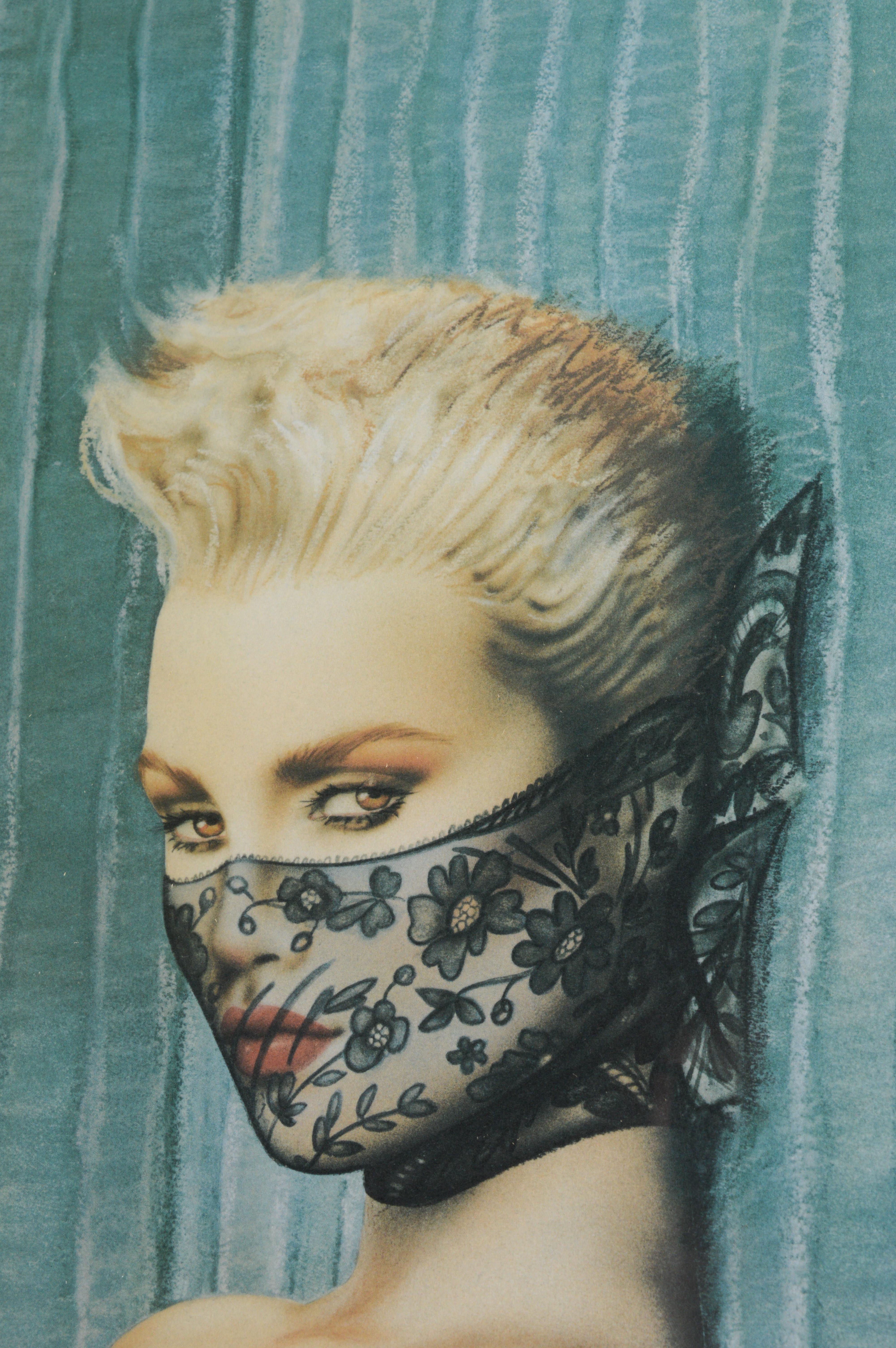 Olivia De Berardinis Limited Edition Lithograph "Kitty"