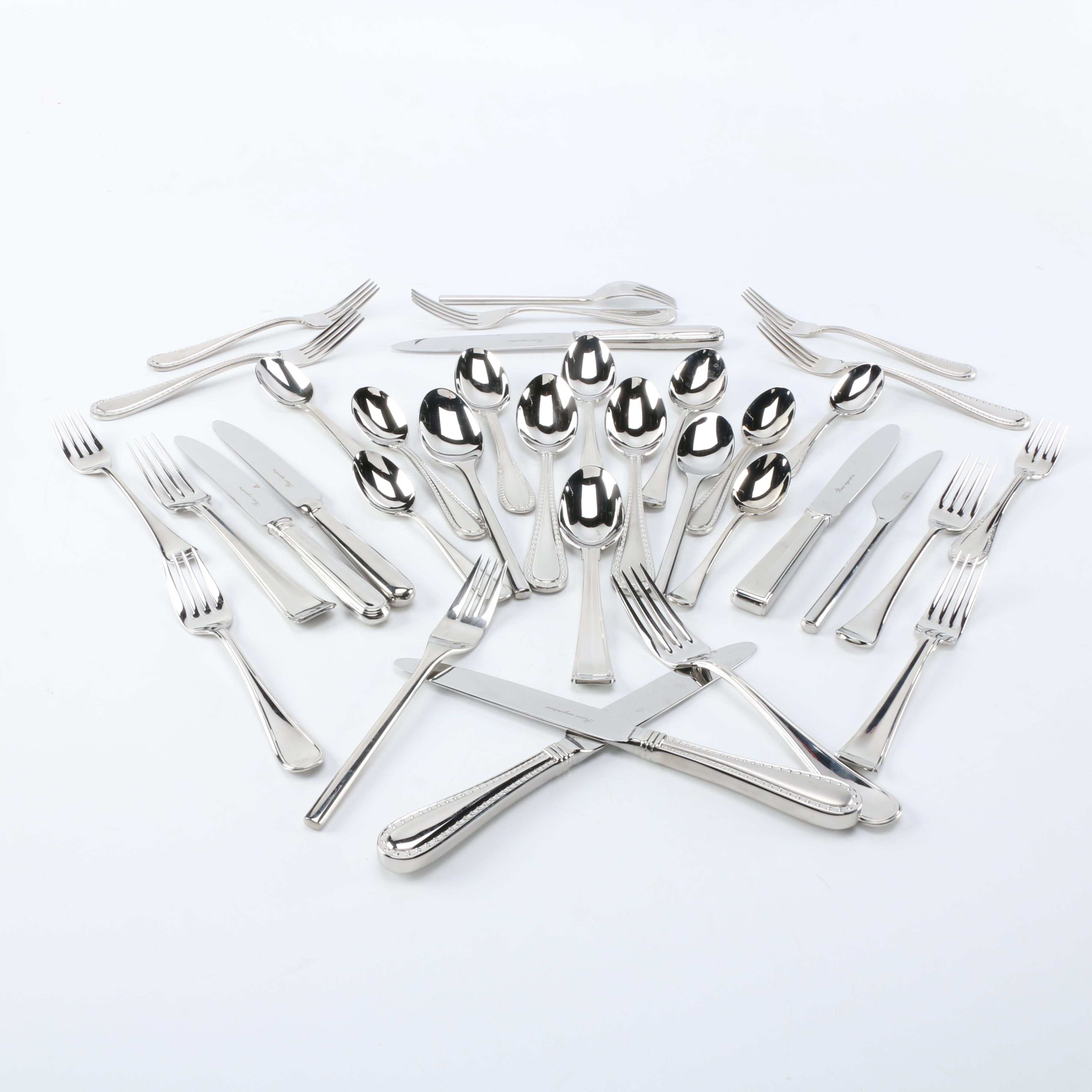 Stainless Steel Cutlery Set Including Iittala and Ricci.