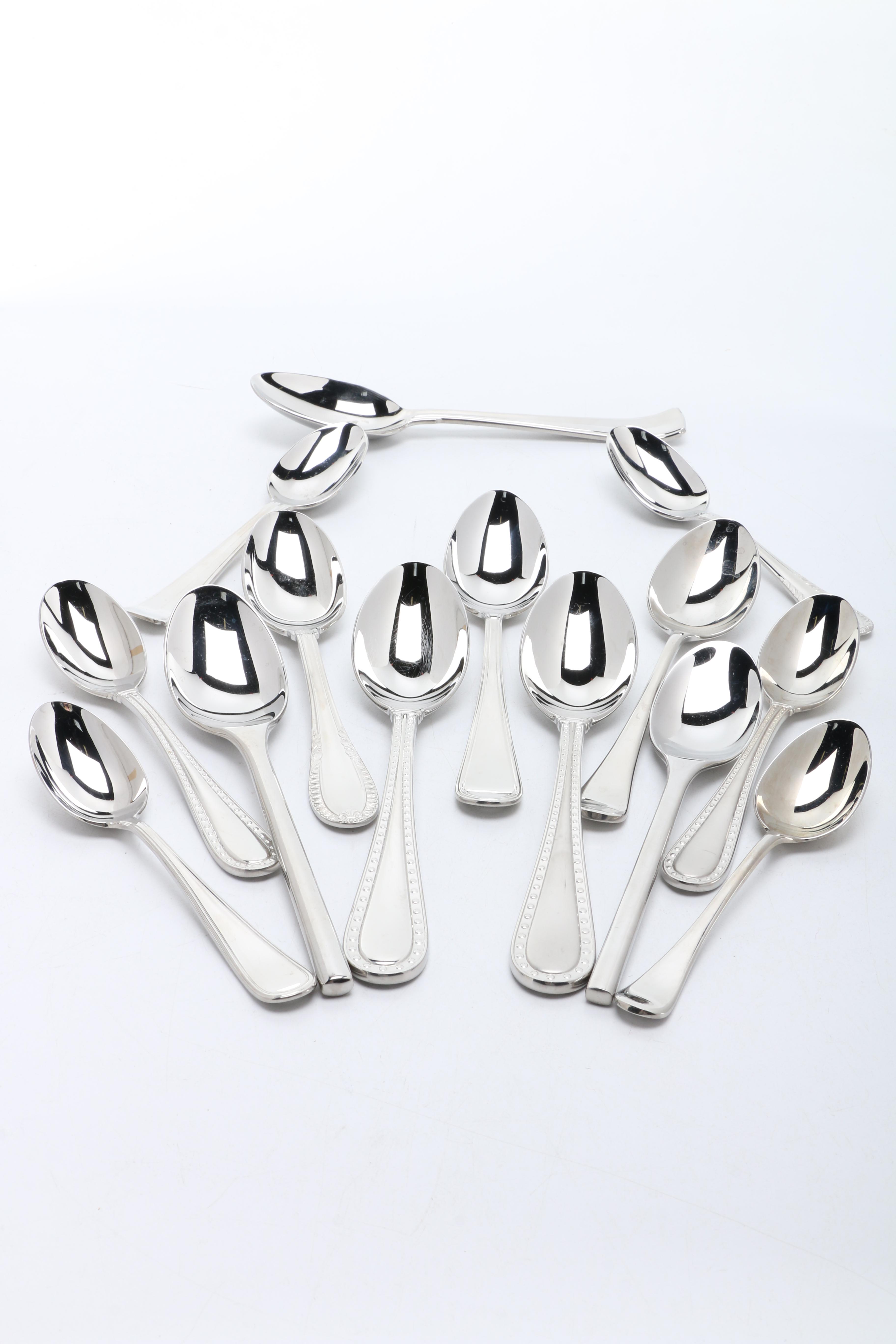 Stainless Steel Cutlery Set Including Iittala and Ricci.