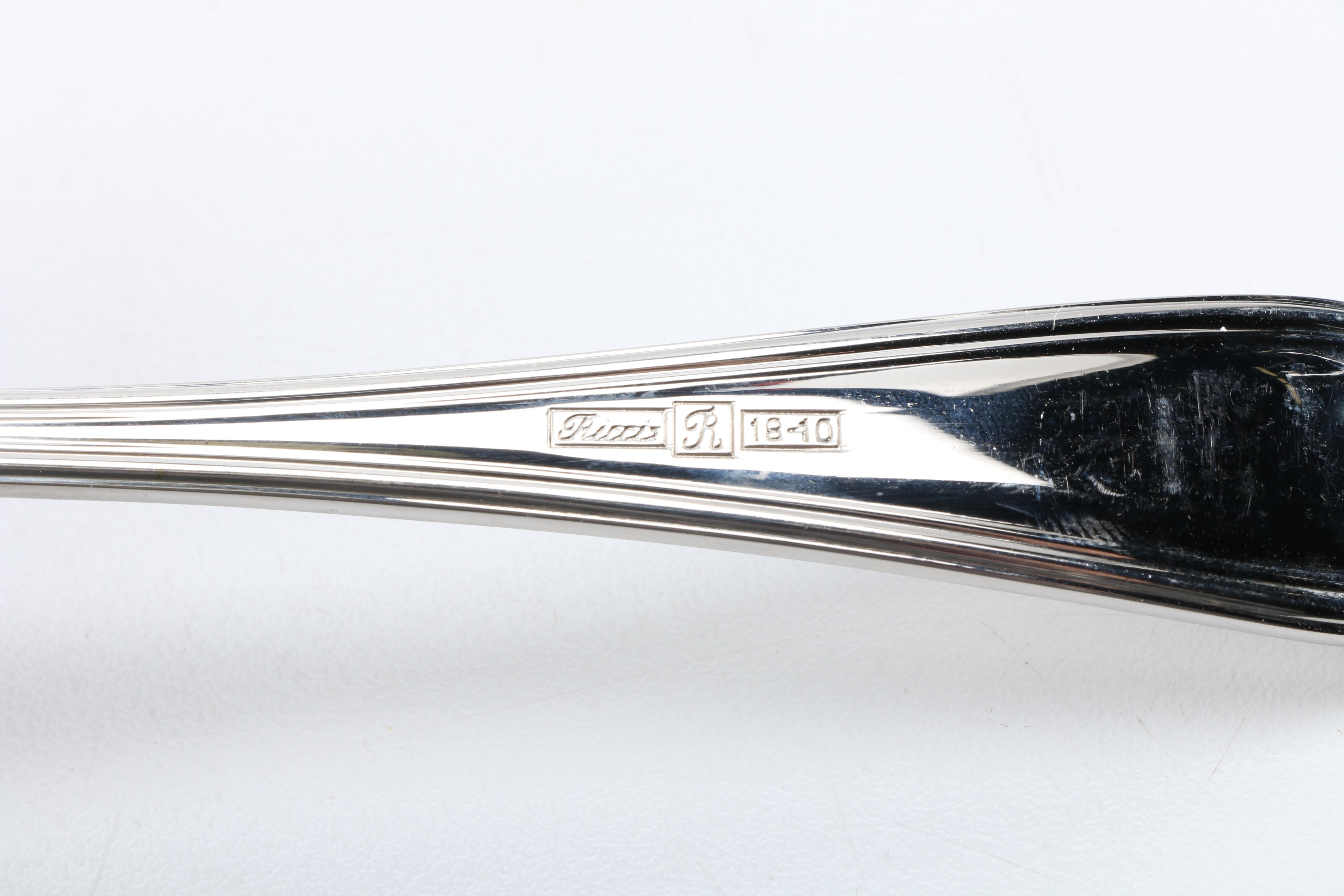 Stainless Steel Cutlery Set Including Iittala and Ricci.