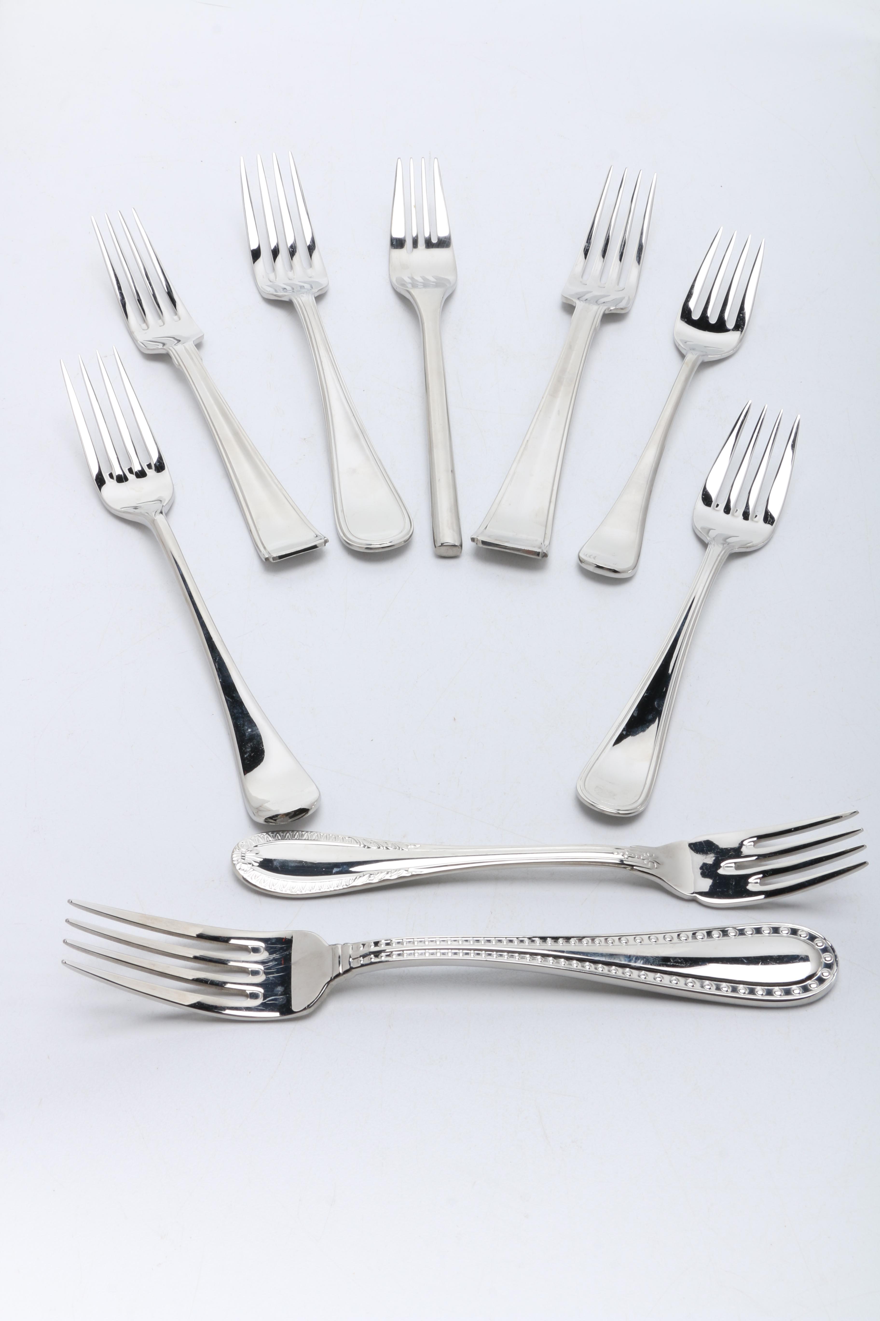 Stainless Steel Cutlery Set Including Iittala and Ricci.