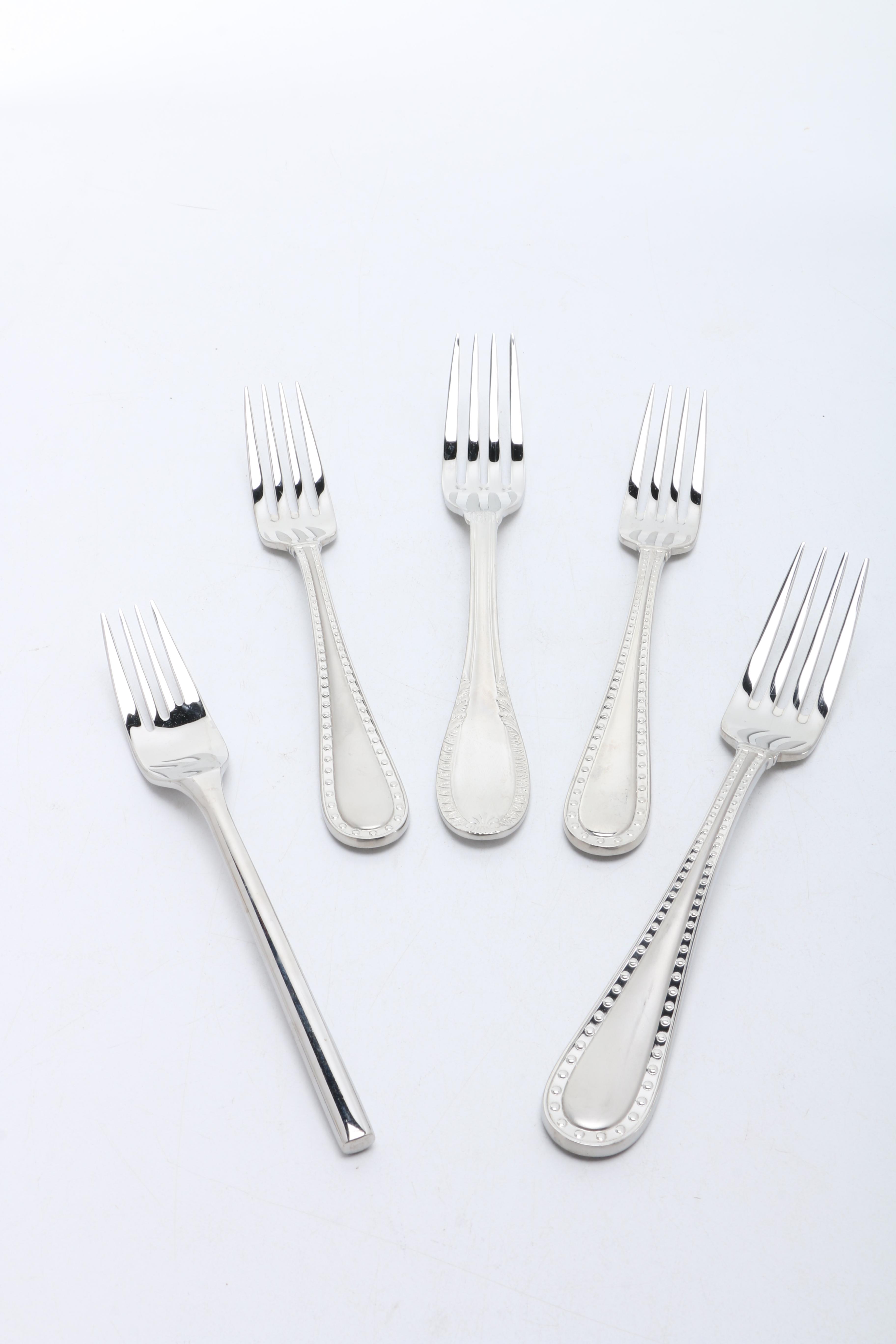 Stainless Steel Cutlery Set Including Iittala and Ricci.
