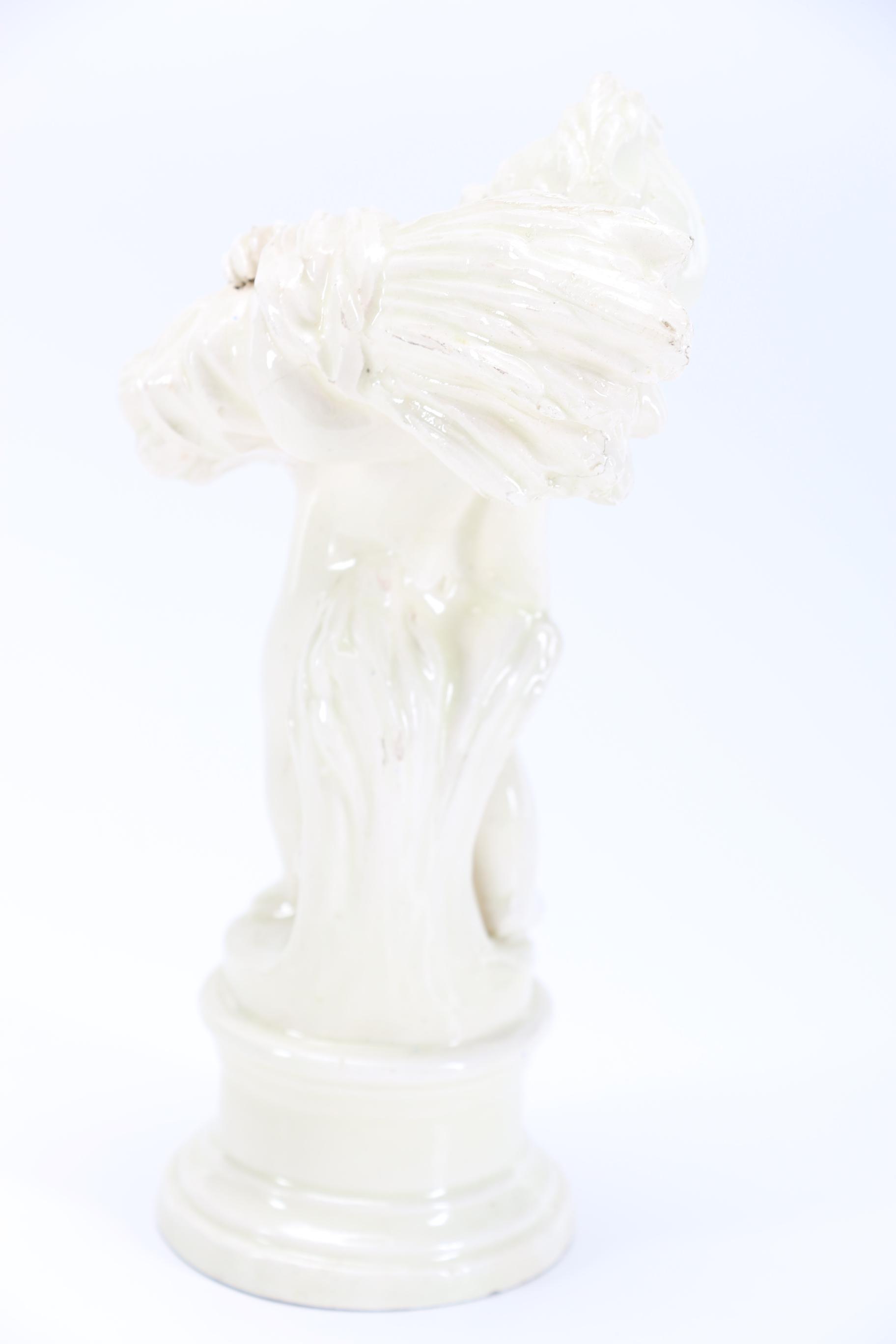 Vintage Italian Ceramic Cherub Statues