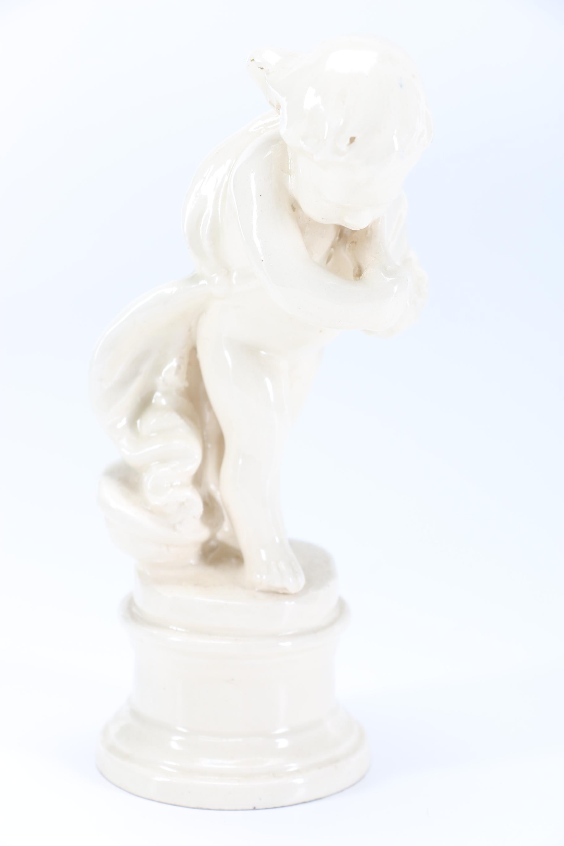 Vintage Italian Ceramic Cherub Statues