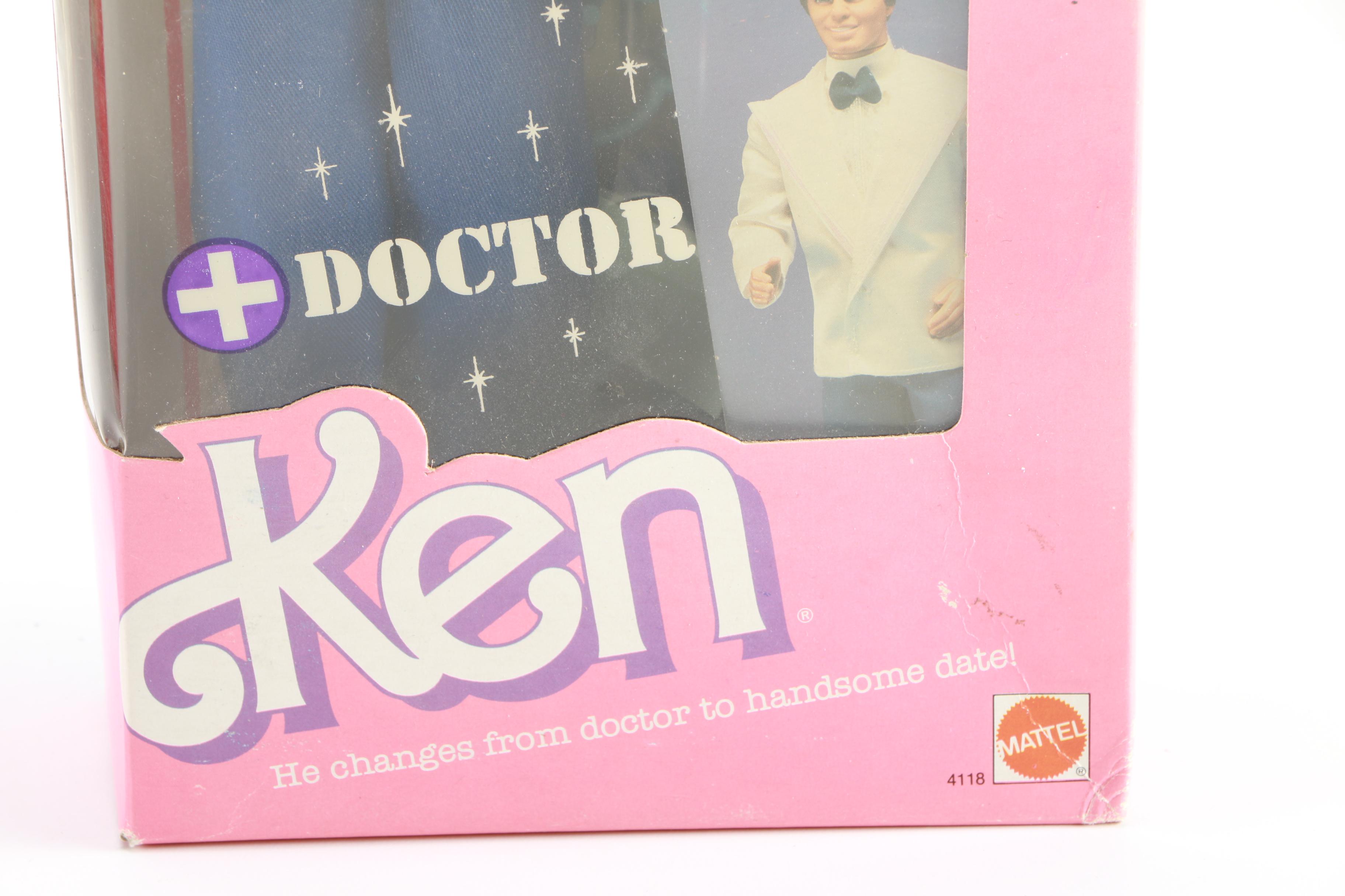 1987 Doctor Barbie and Ken Dolls