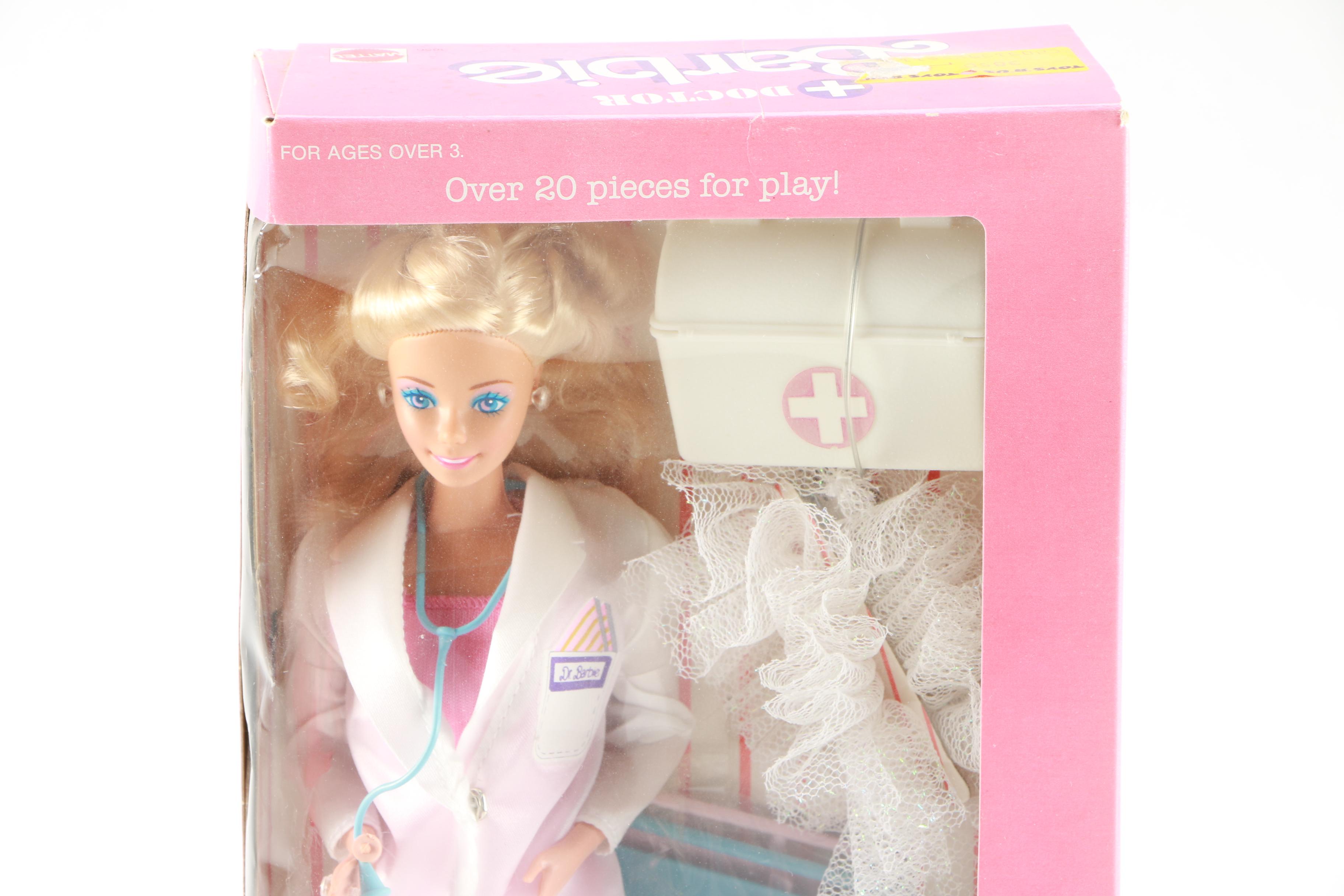 1987 Doctor Barbie and Ken Dolls