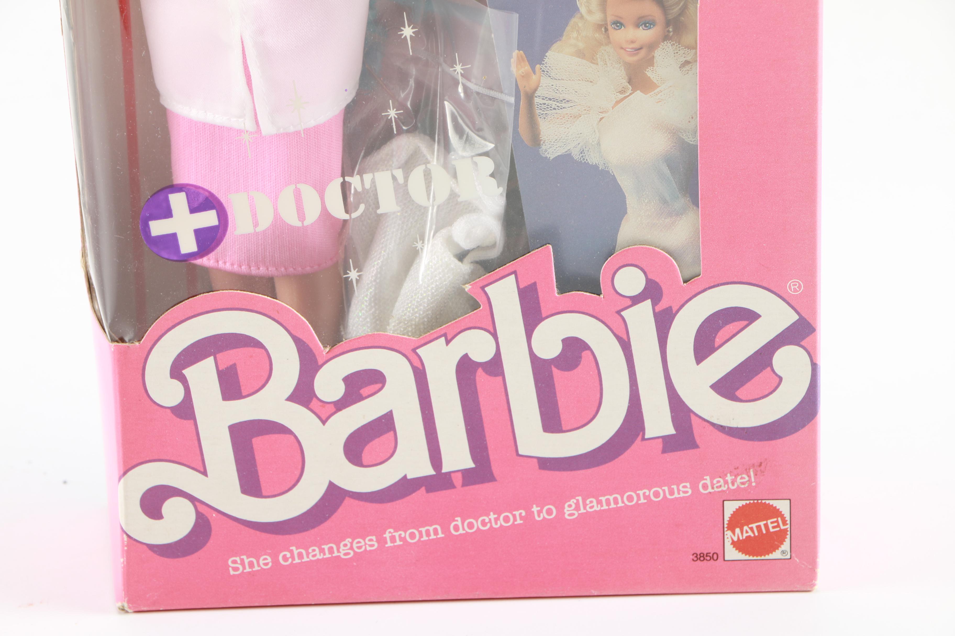 1987 Doctor Barbie and Ken Dolls