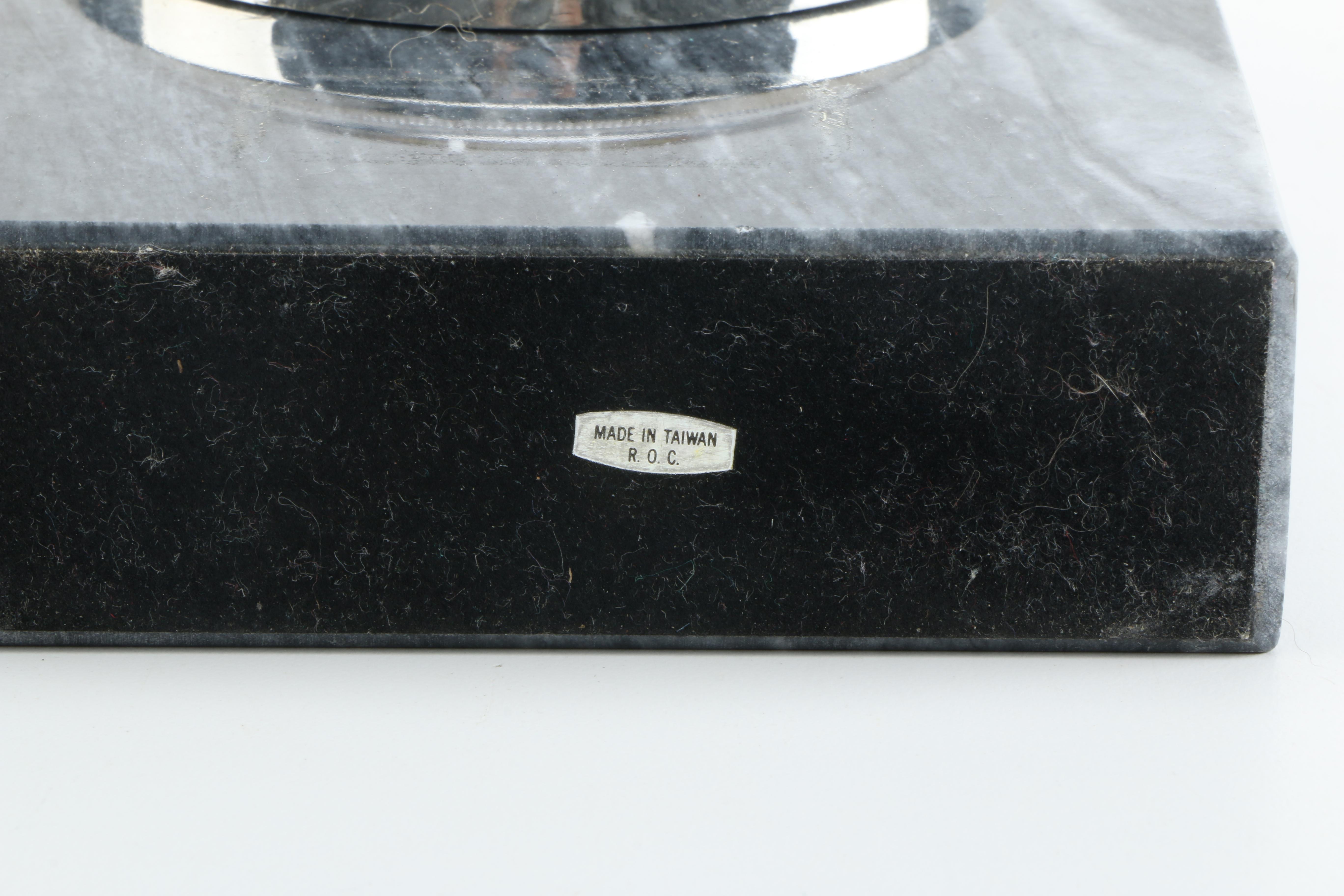 Danbury Quartz Mantel Marble Clock