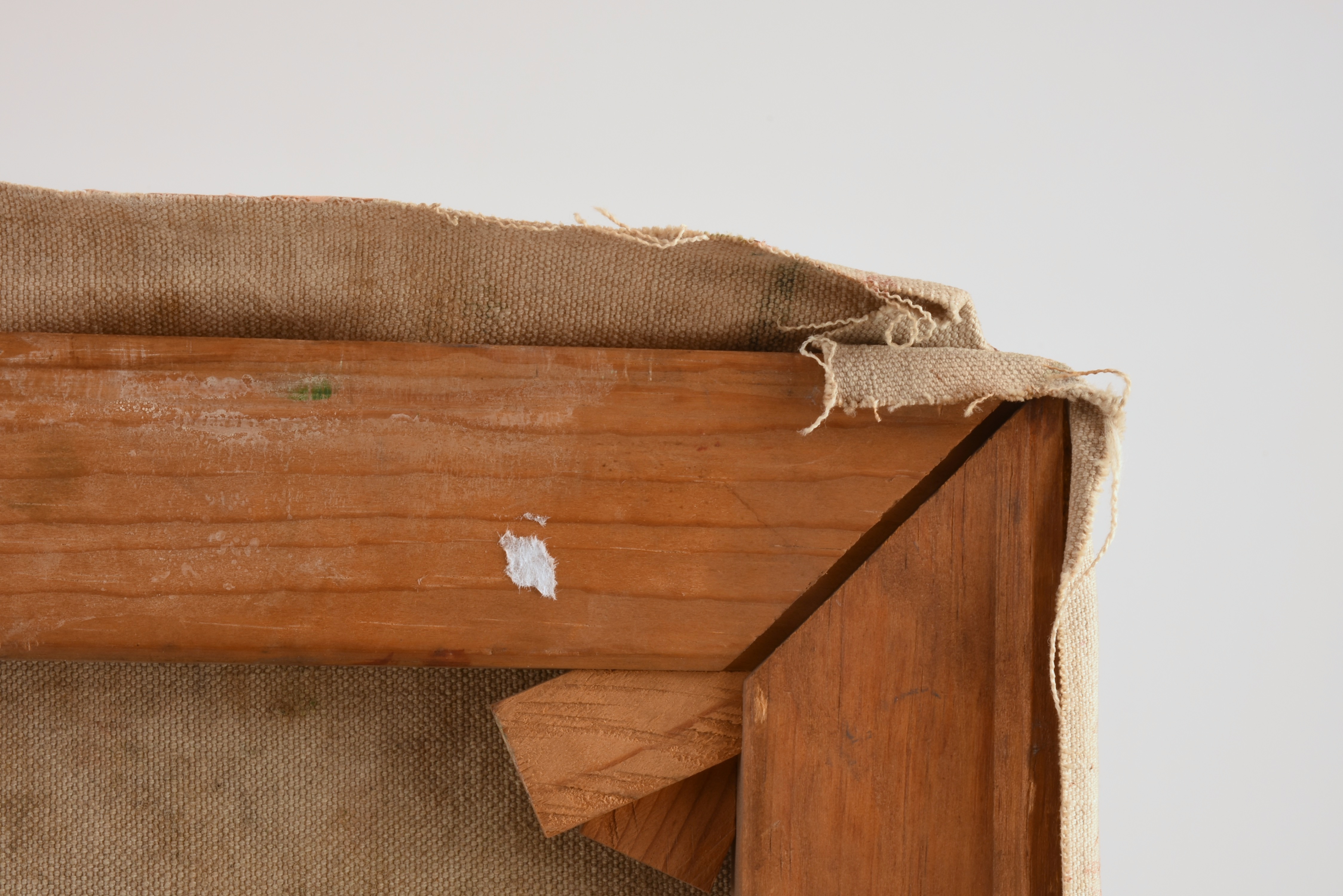 Original Abstract Painting "Technicolor" by E. Yaeger, Dated 1962