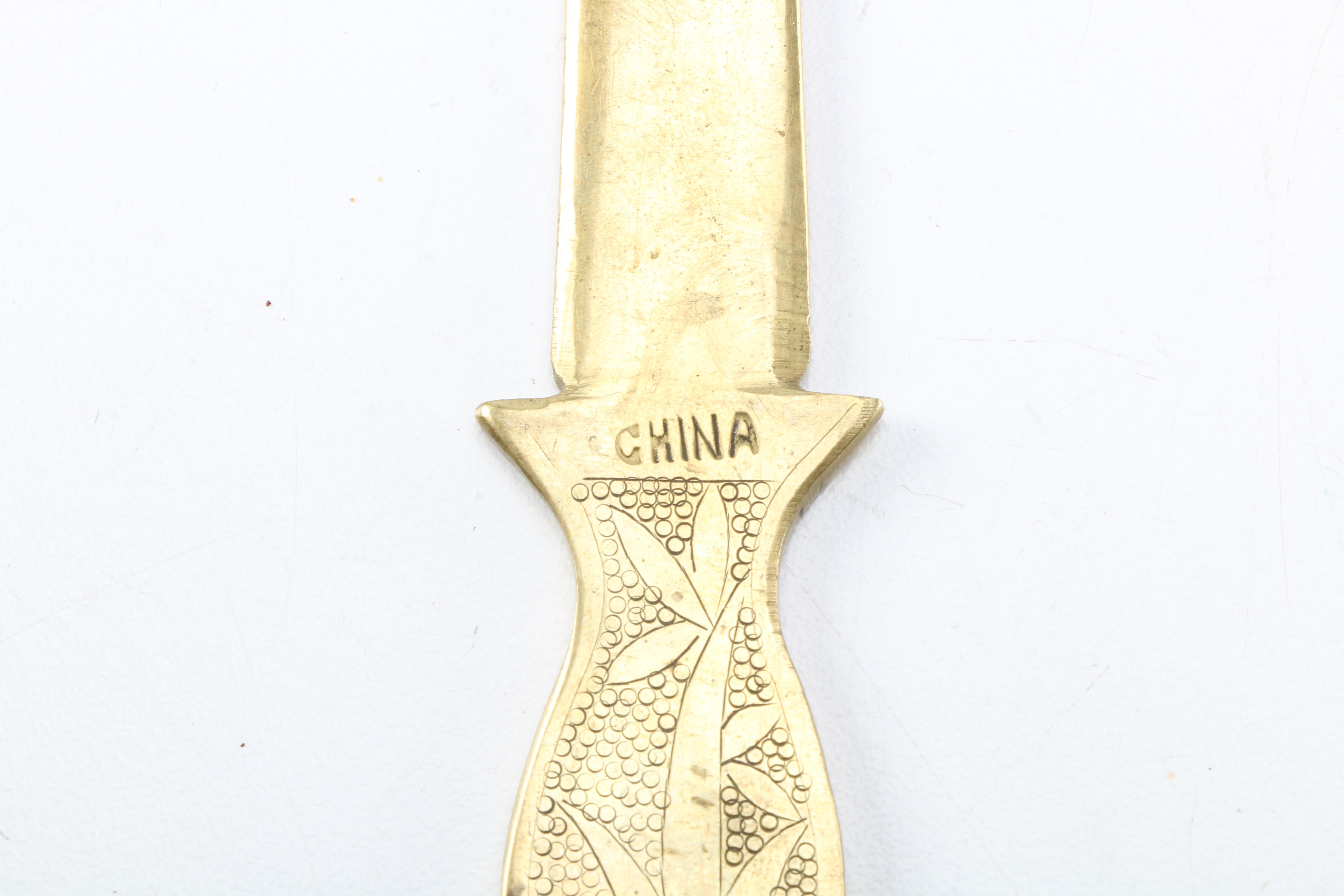 Collection of Antique Page Turners In Brass And Copper