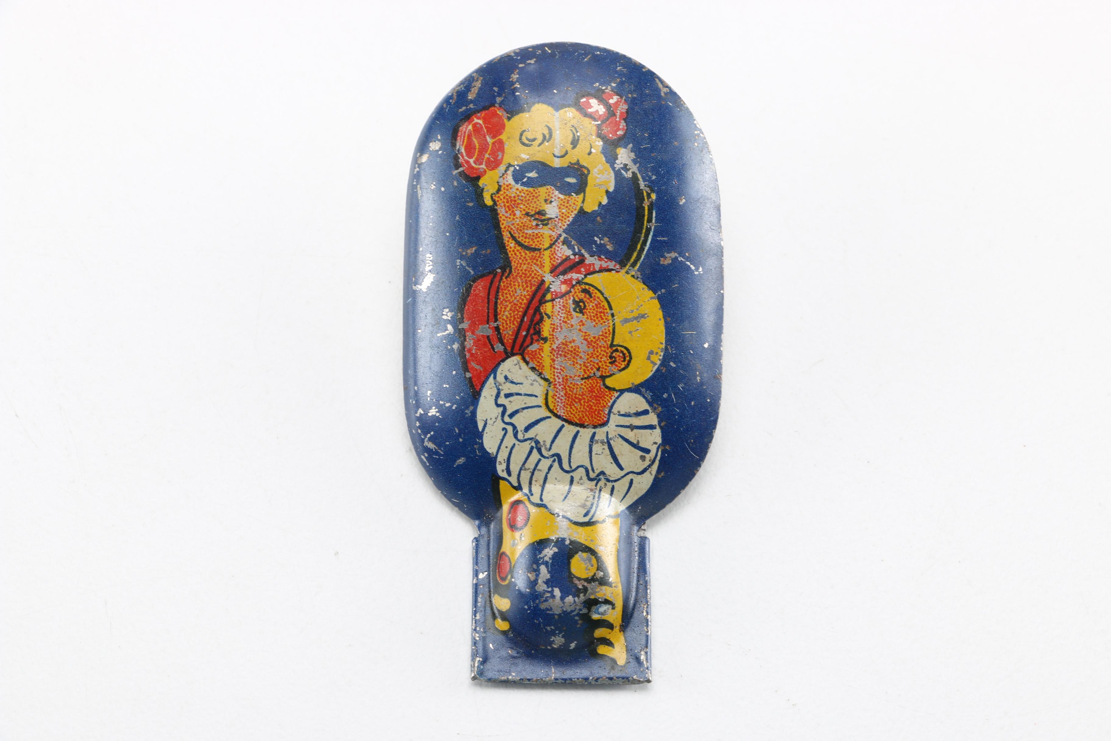 Vintage Tin Lithograph Clicker Toys