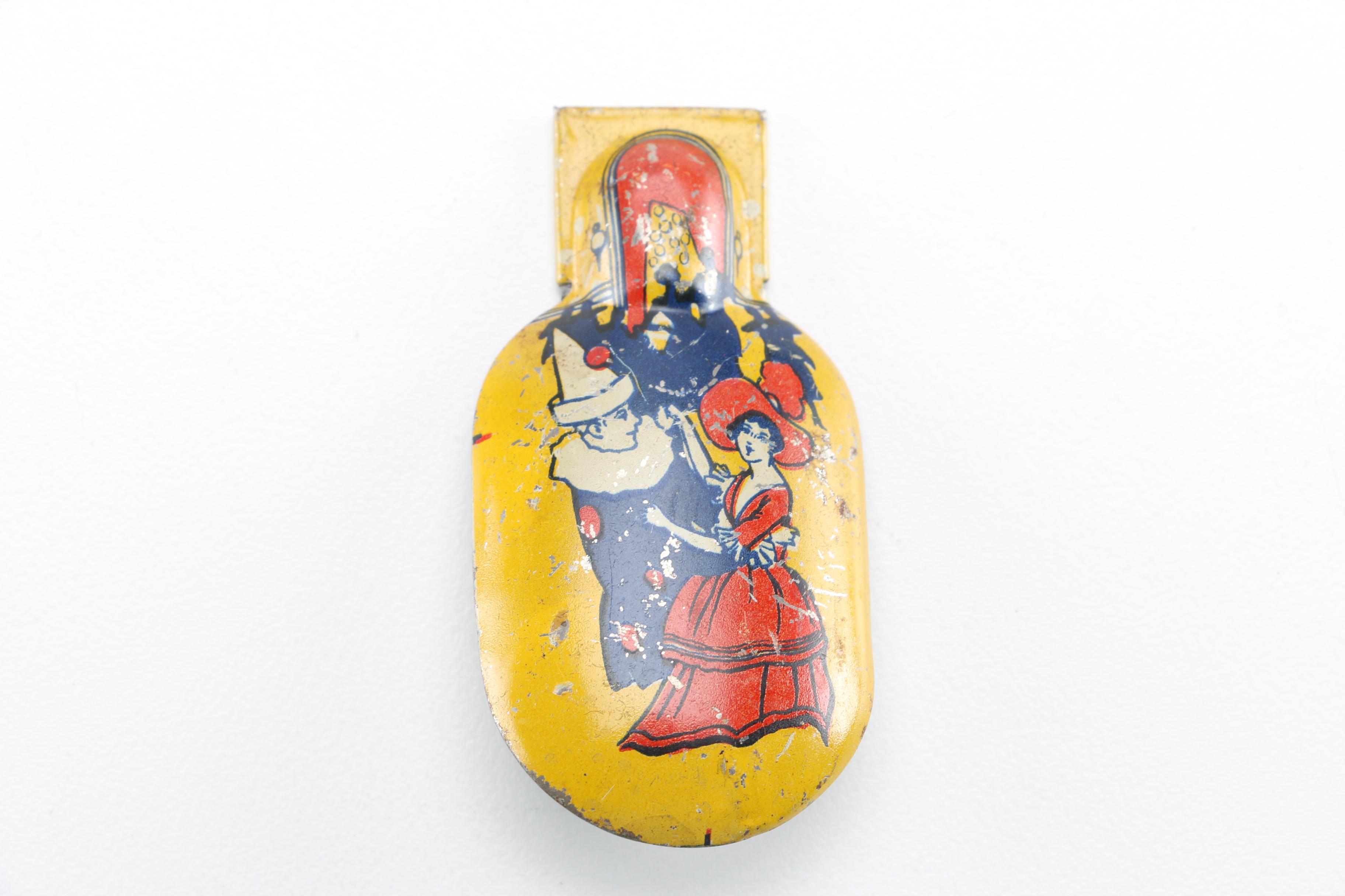 Vintage Tin Lithograph Clicker Toys