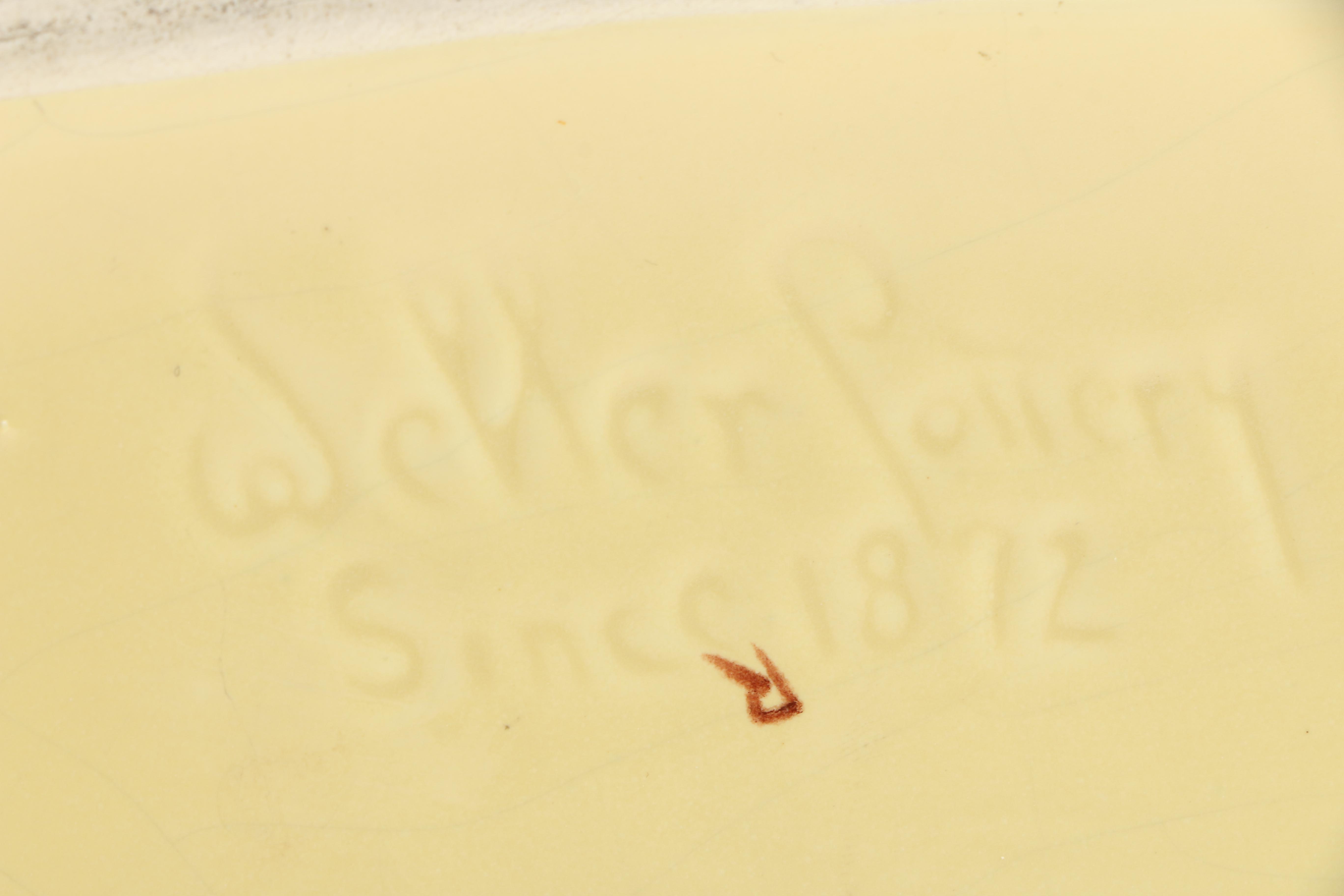 Weller Yellow Ceramic Bowl Circa 1935-1948