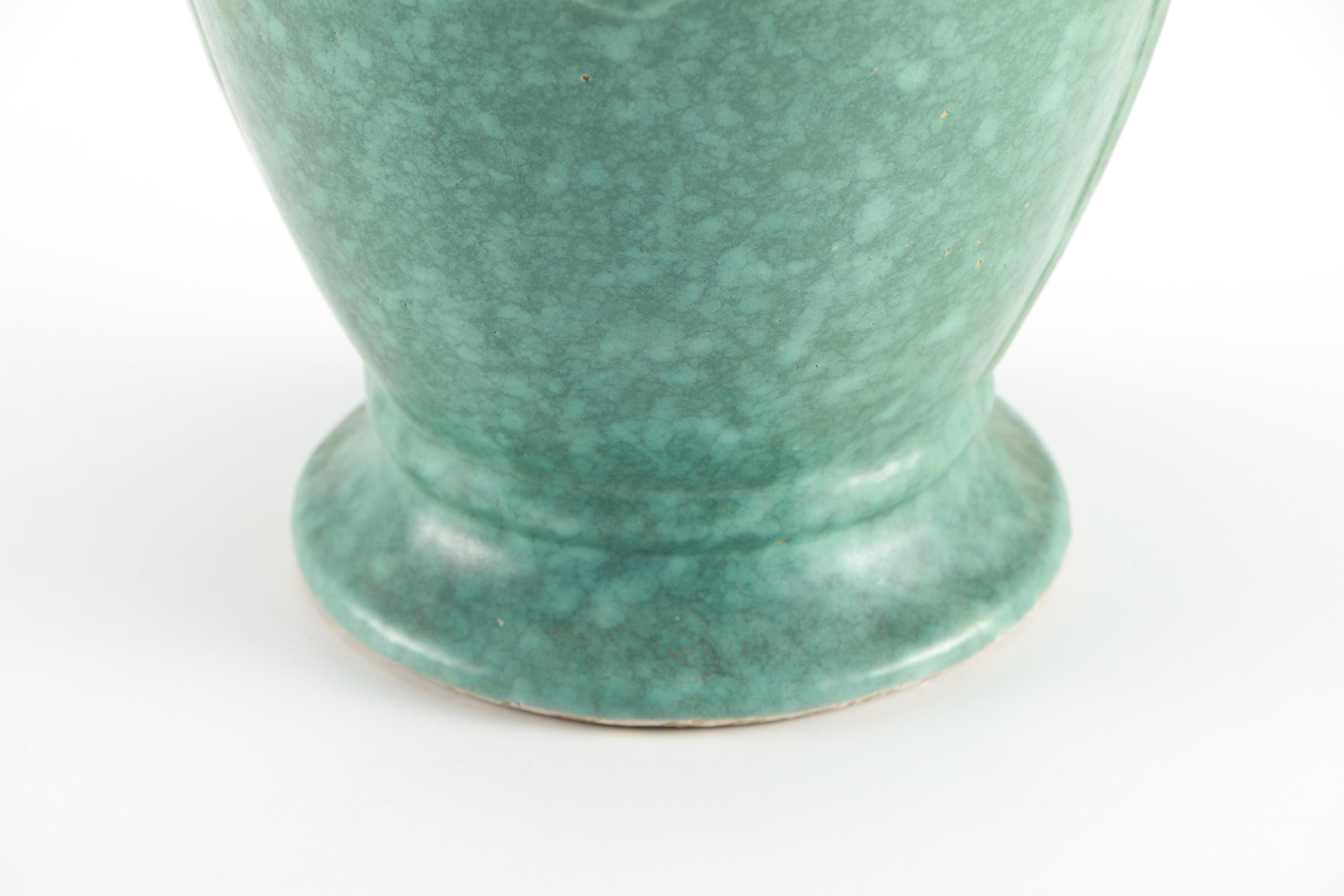 Green and Blue Ceramic Vases