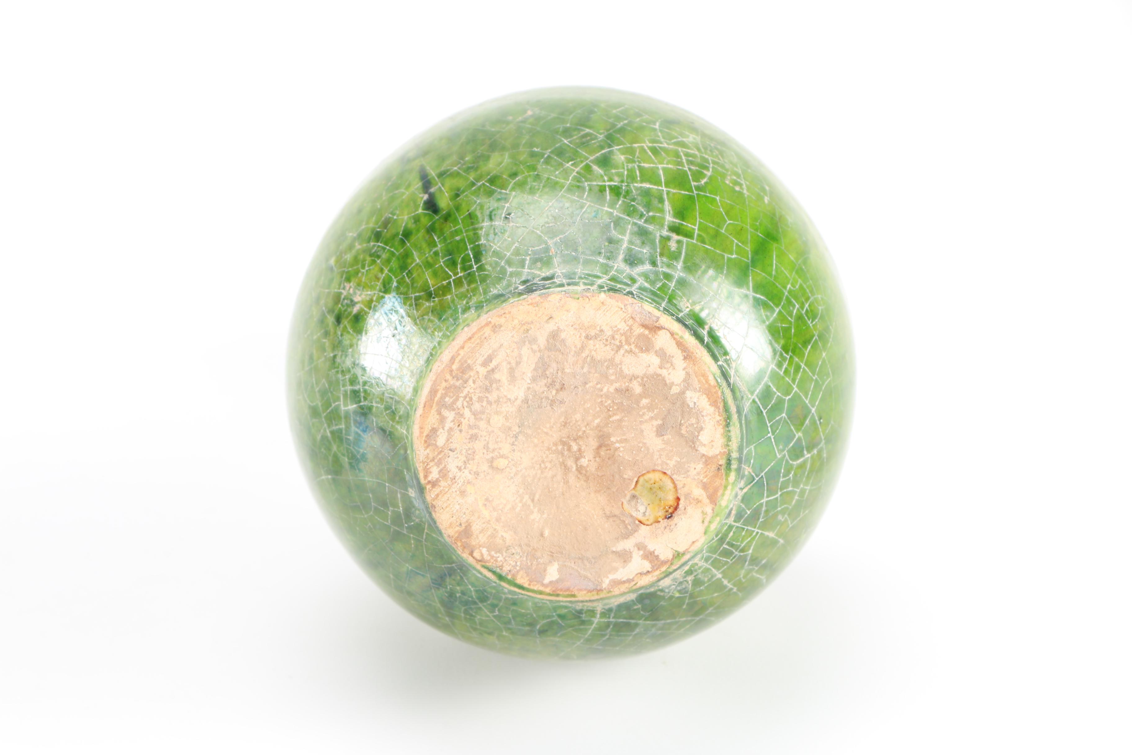 Green and Blue Ceramic Vases