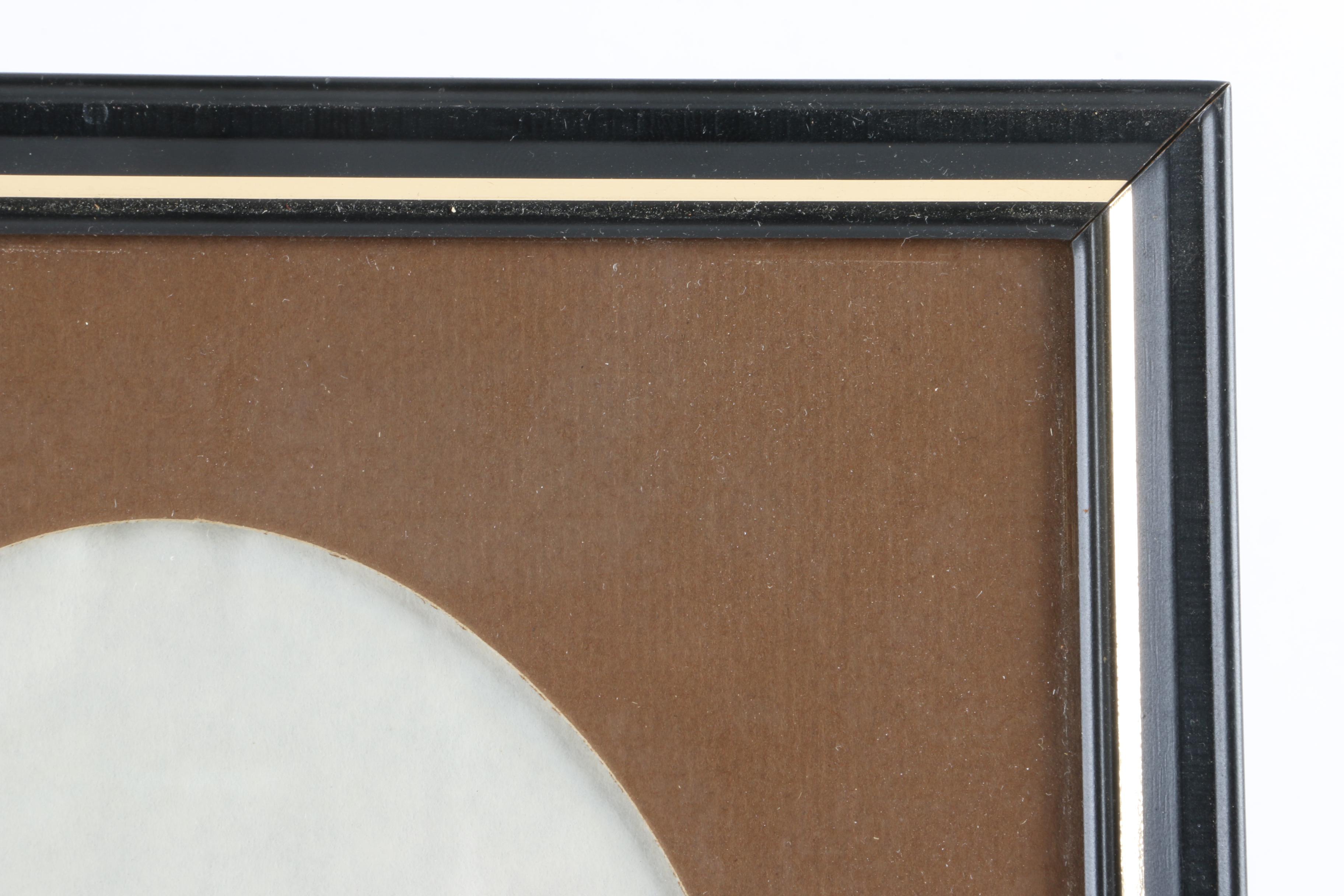 Glenda J. Parker 1970s Lithograph of Seagull