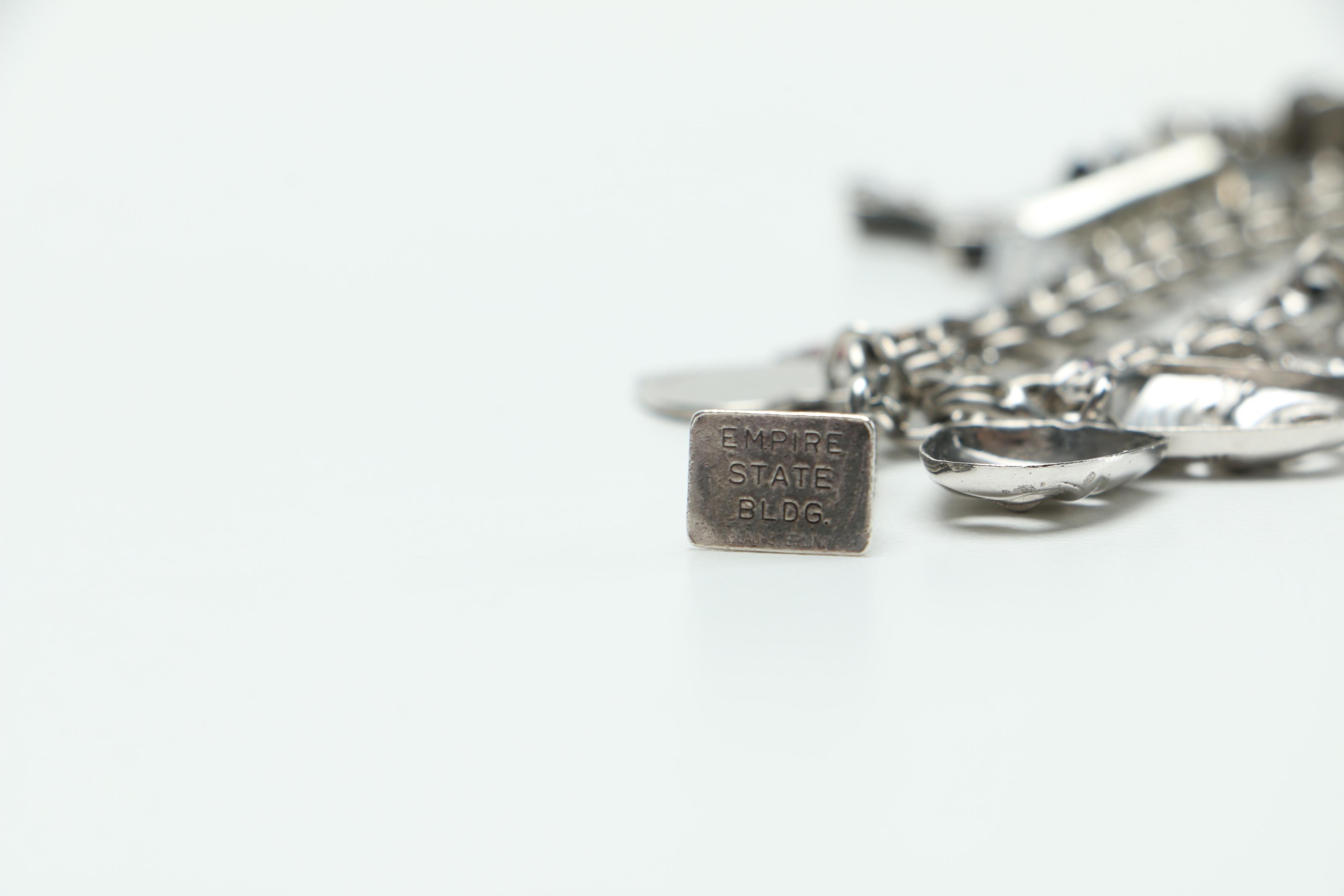 Sterling Silver Charm Bracelet