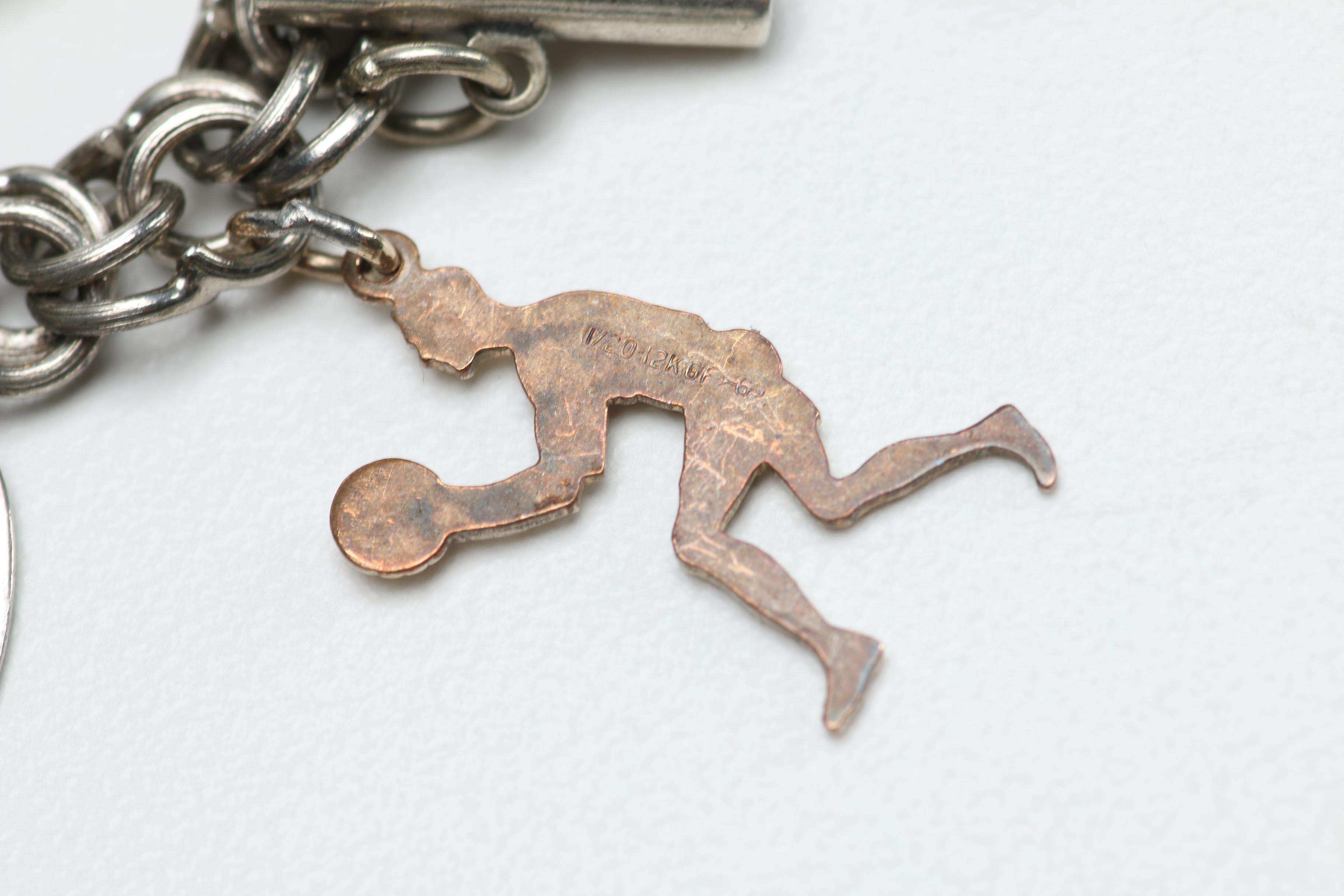 Sterling Silver Charm Bracelet