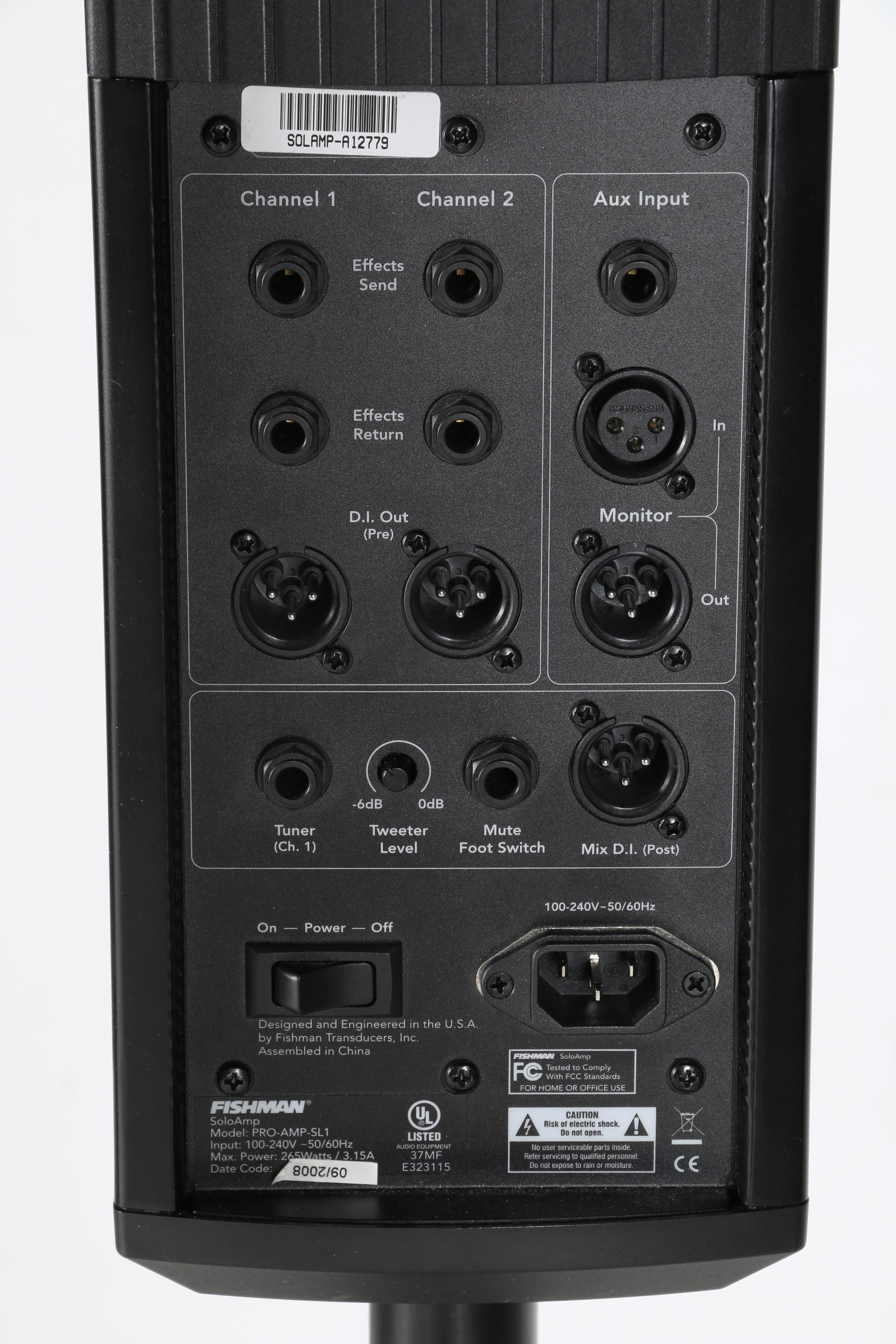 Fishman SoloAmp With Stand and Carrying Case