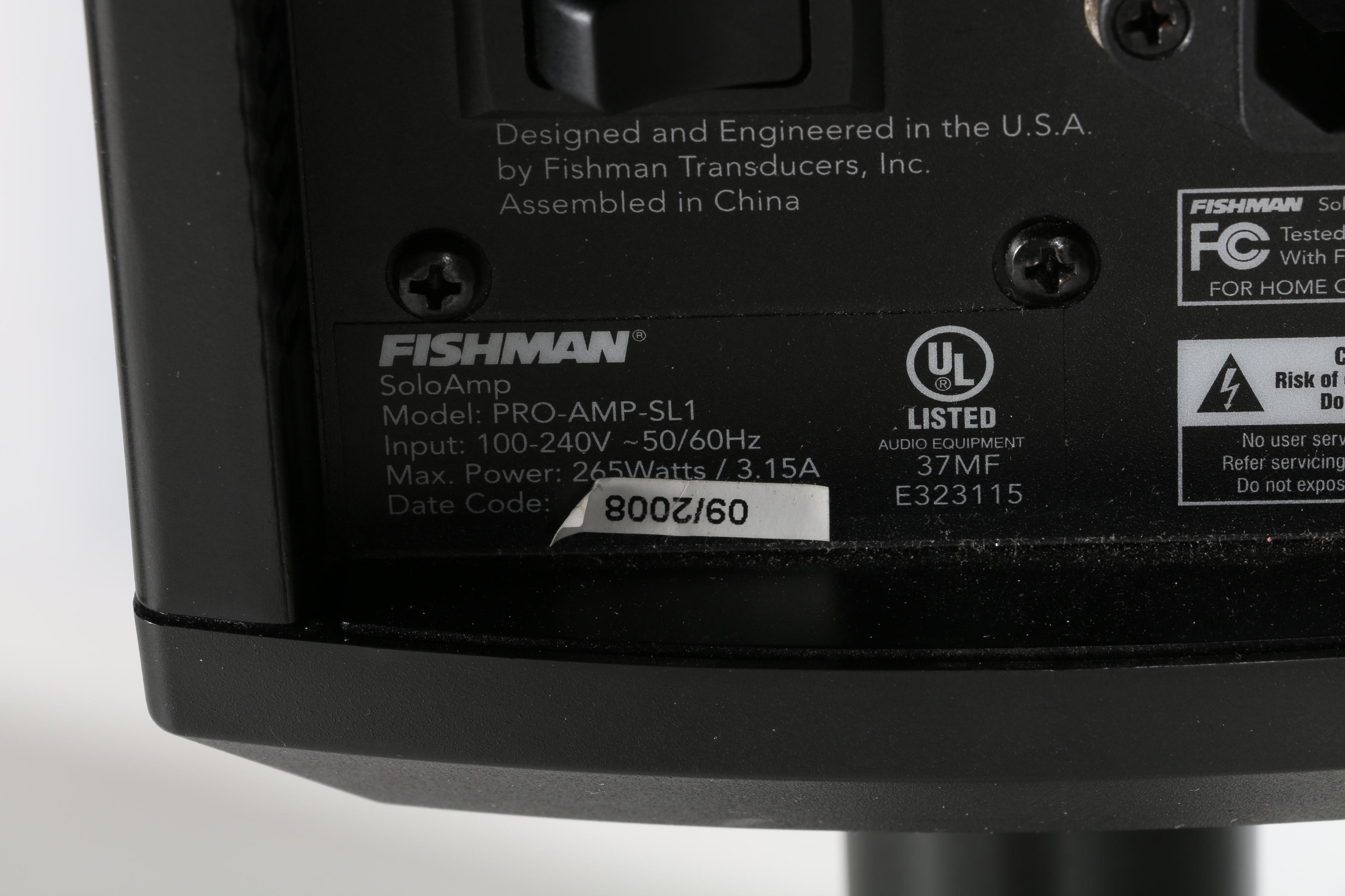 Fishman SoloAmp With Stand and Carrying Case