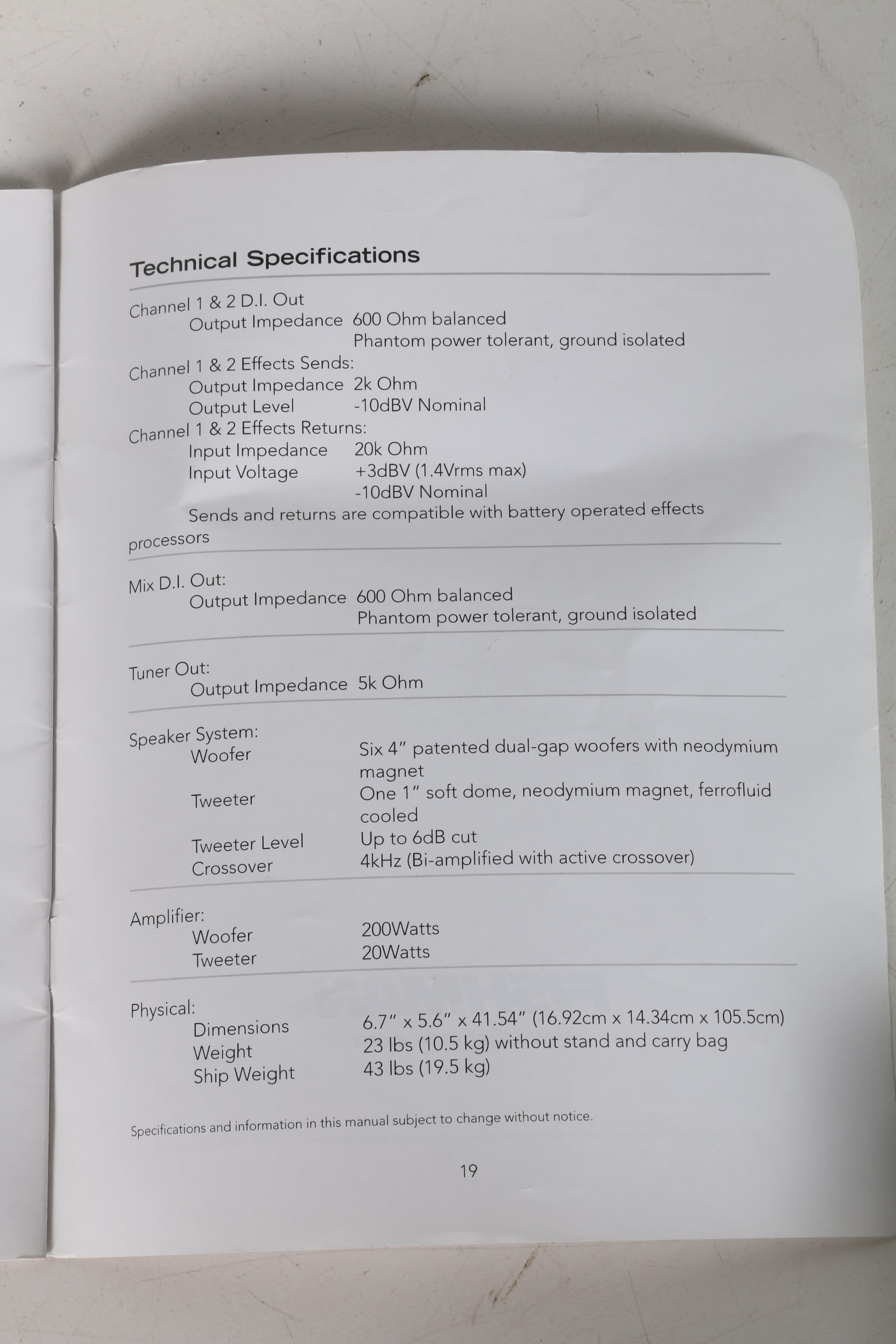 Fishman SoloAmp With Stand and Carrying Case