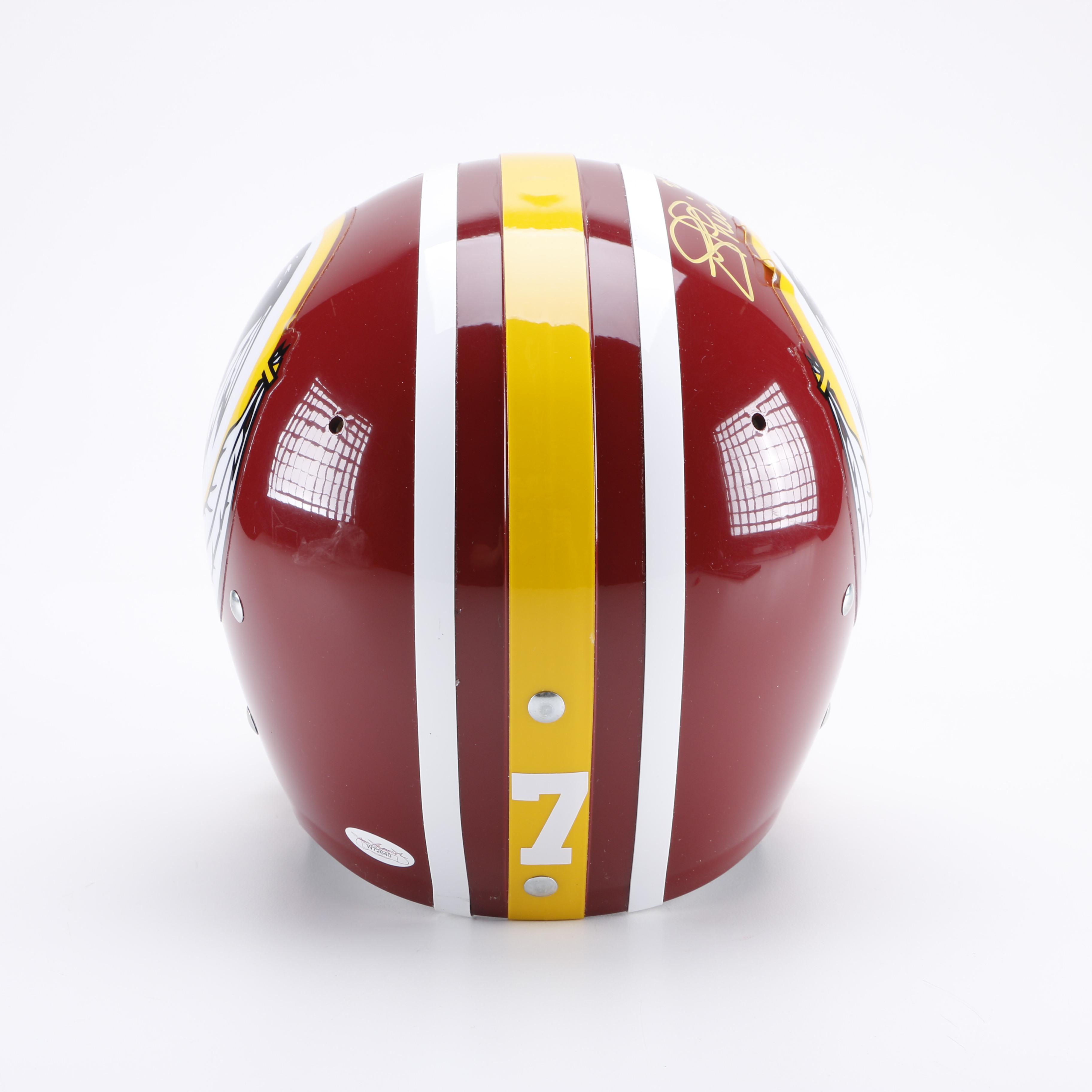 Joe Theismann Signed Washington Redskins Helmet