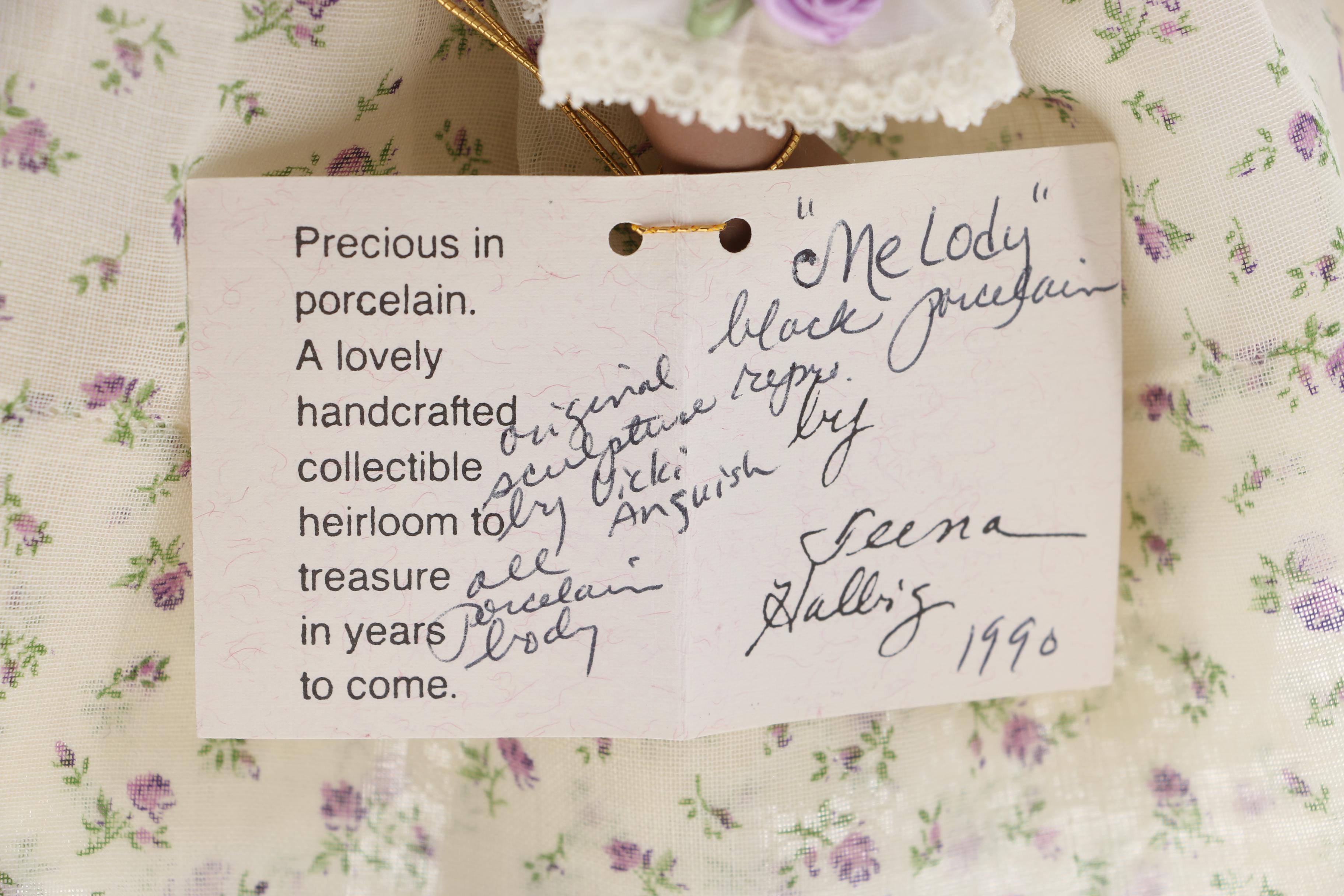 Vintage Dolls Including Teena's Dolls Porcelain Doll