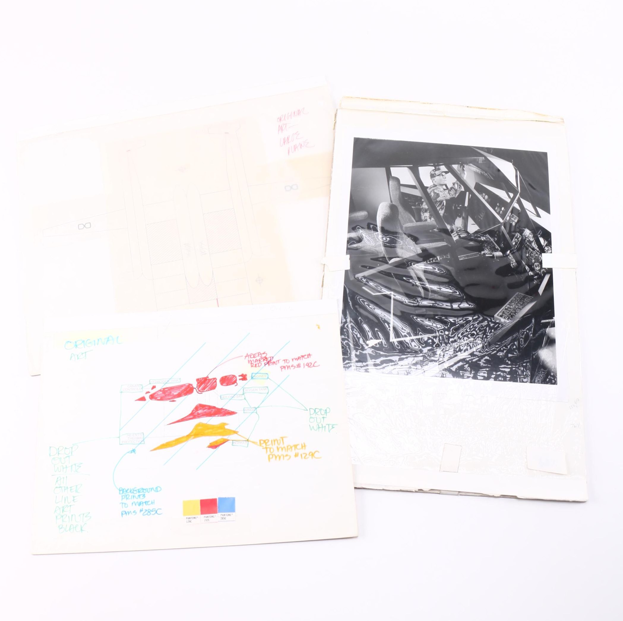 Collection of Aeronautical "Omni" Magazine Materials