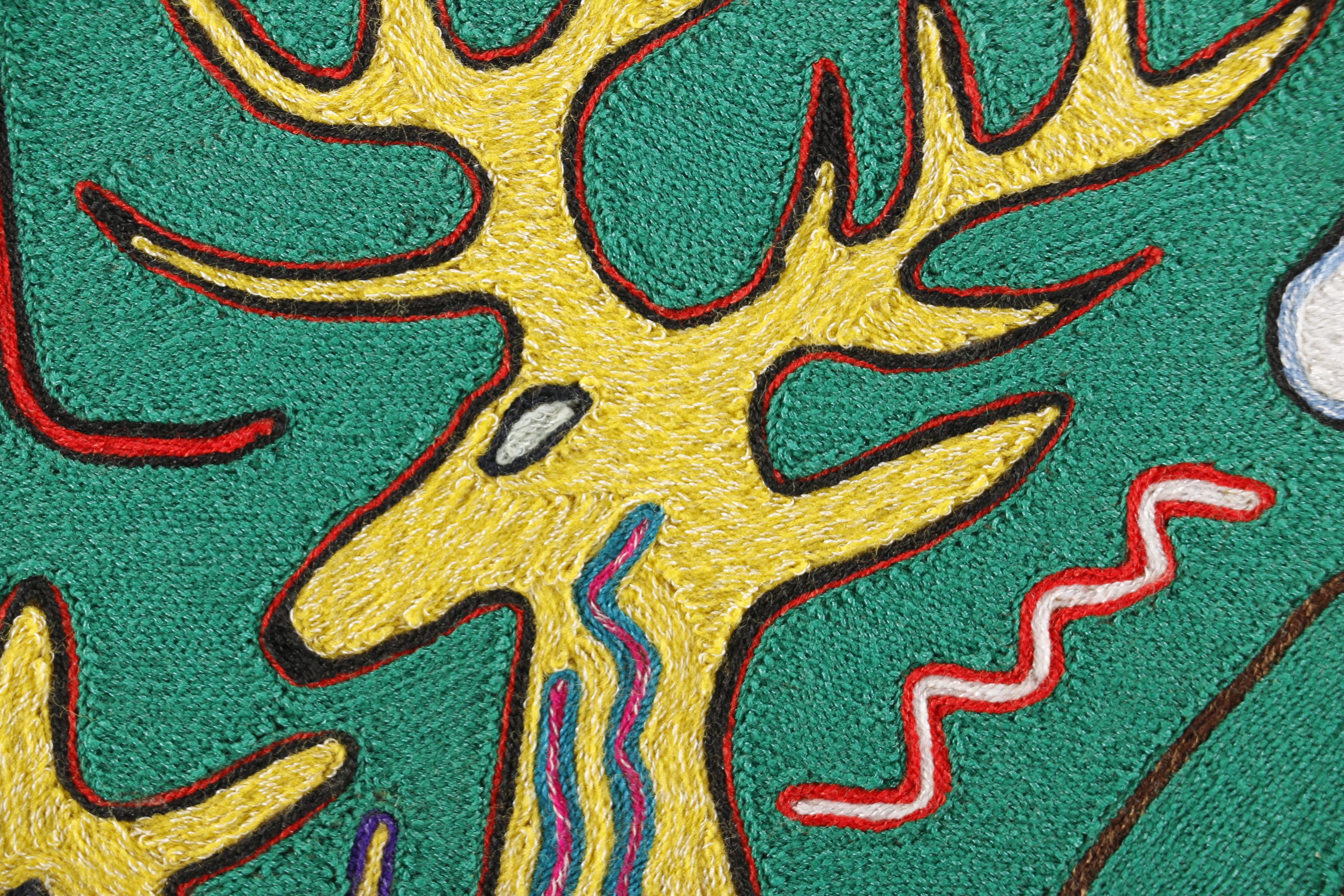 Marisol Carrillo Hernandez Yarn Art of Deer