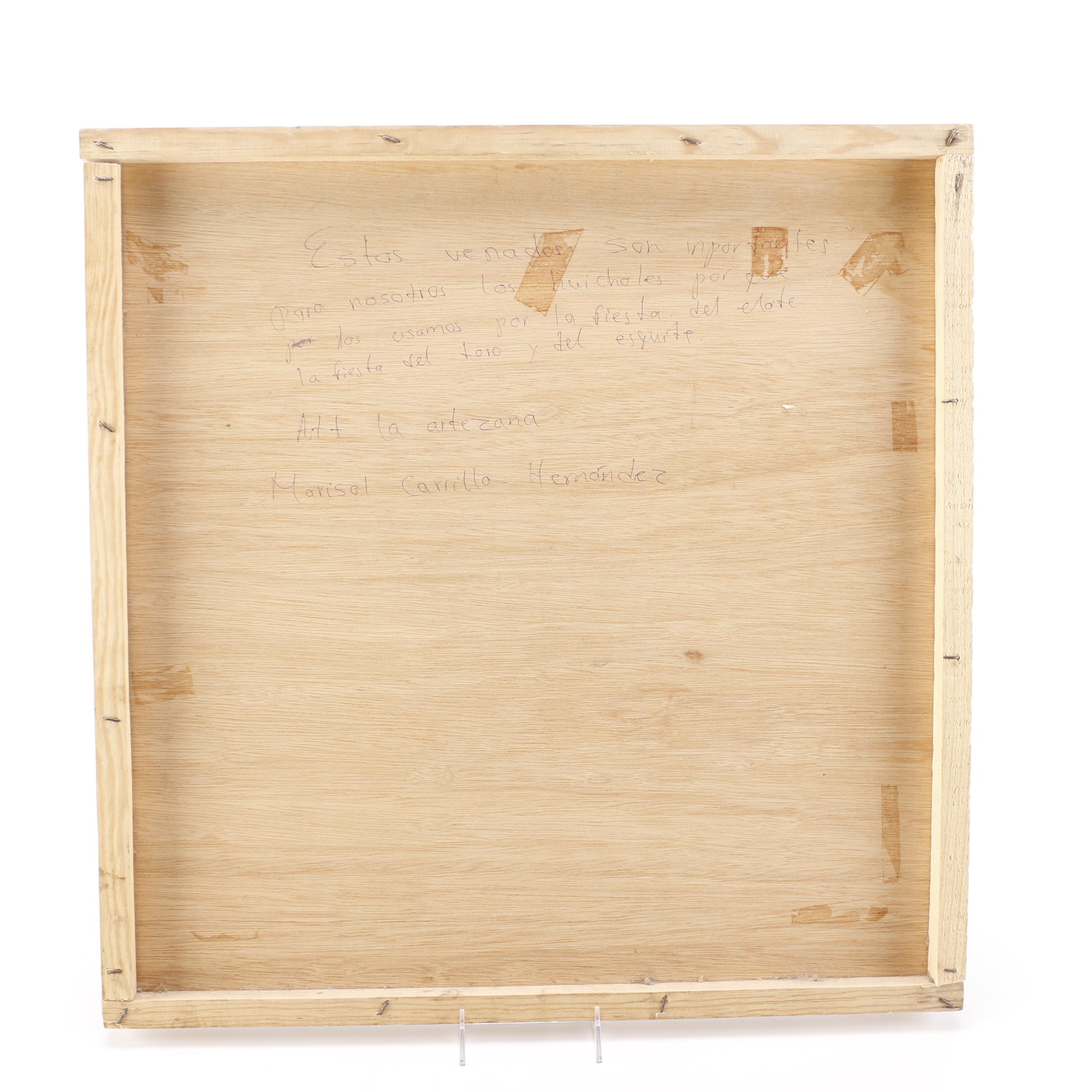 Marisol Carrillo Hernandez Yarn Art of Deer