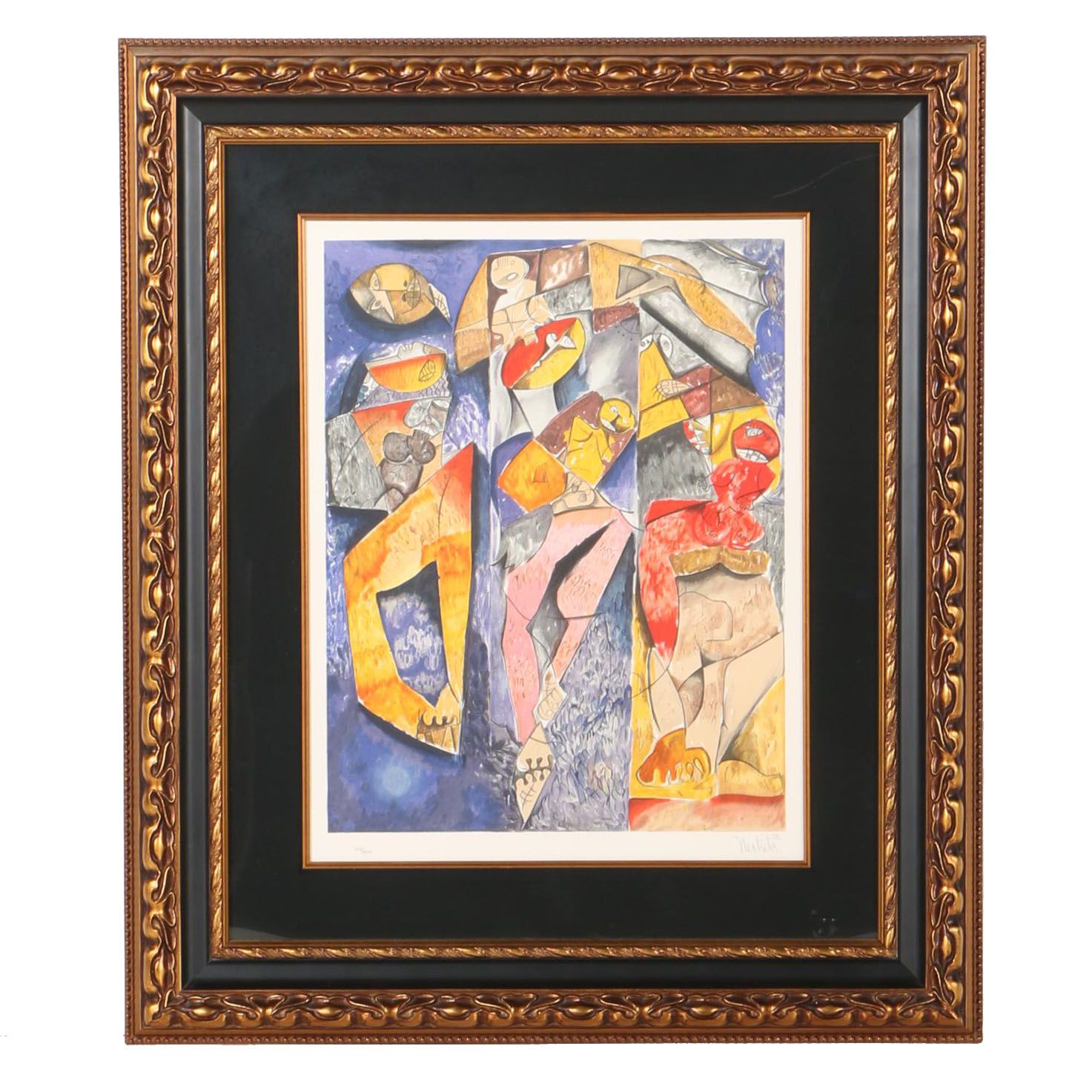 Alexandra Nechita Limited Edition Lithograph "Winning Together"