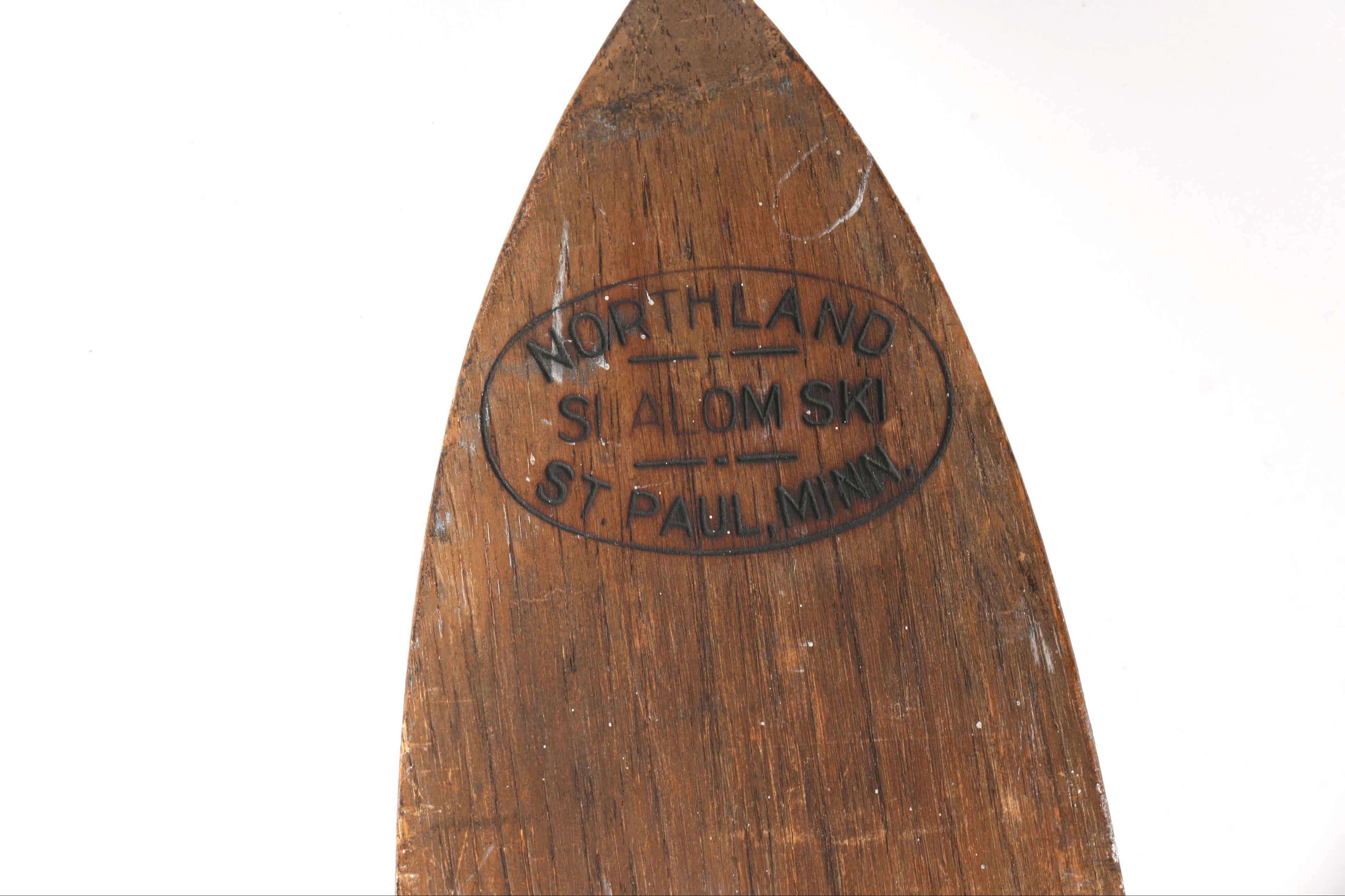 Northland Hickory Slalom Skis