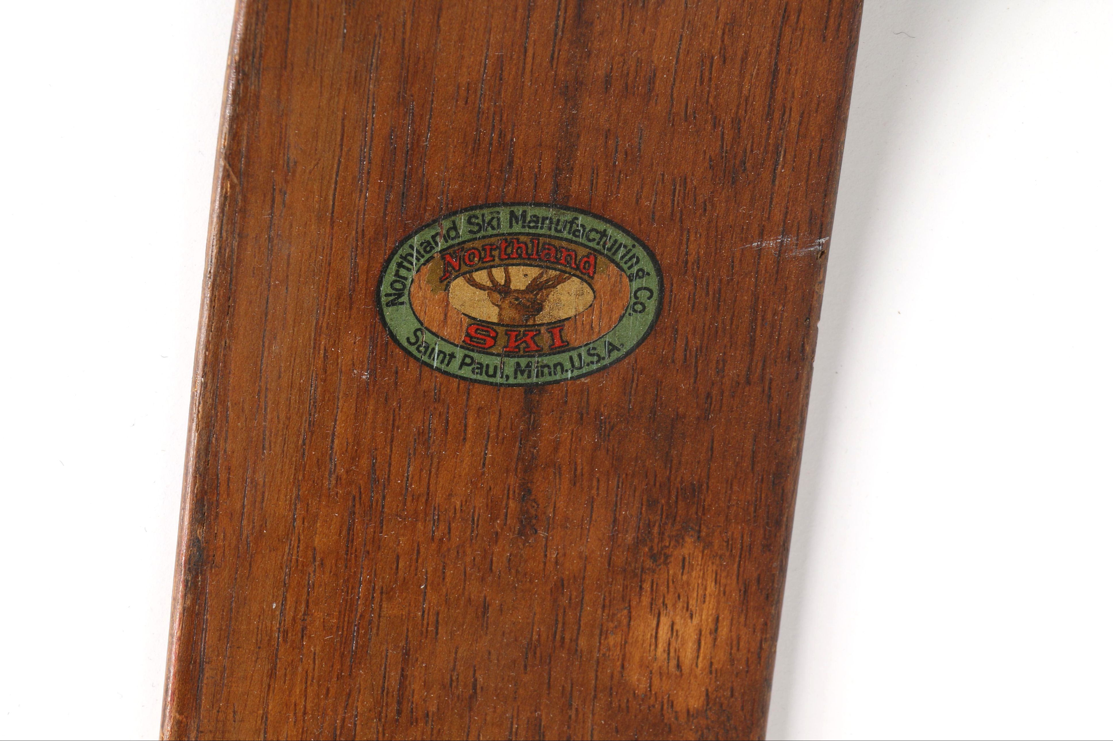 Northland Hickory Slalom Skis