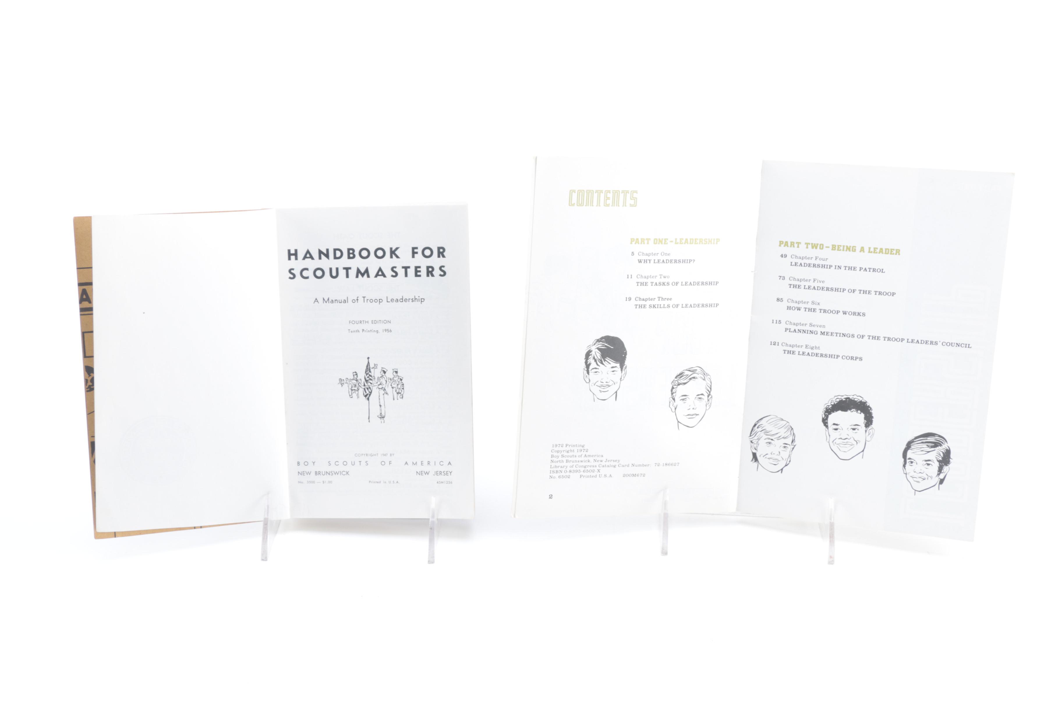 Vintage Boy Scout Books