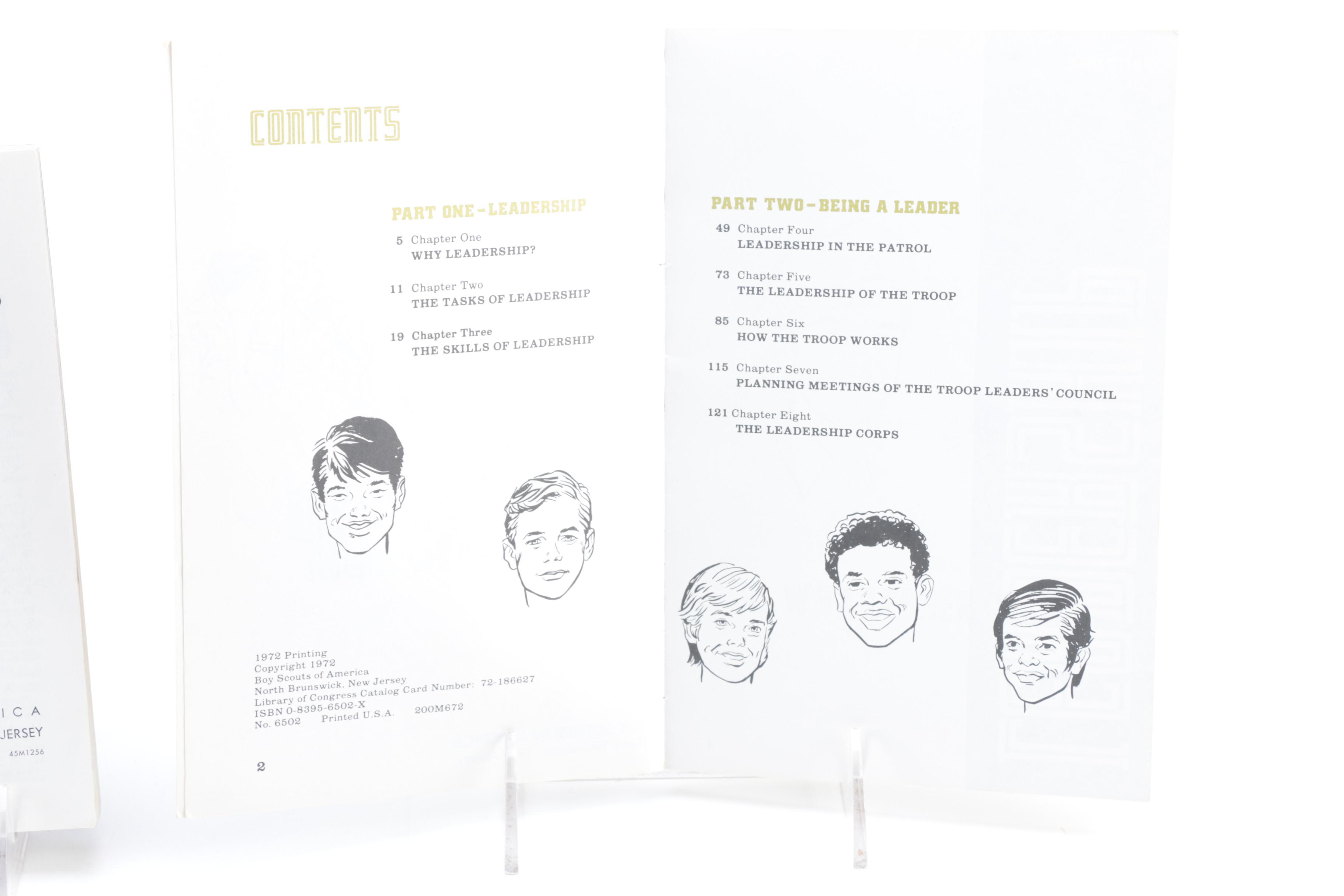 Vintage Boy Scout Books