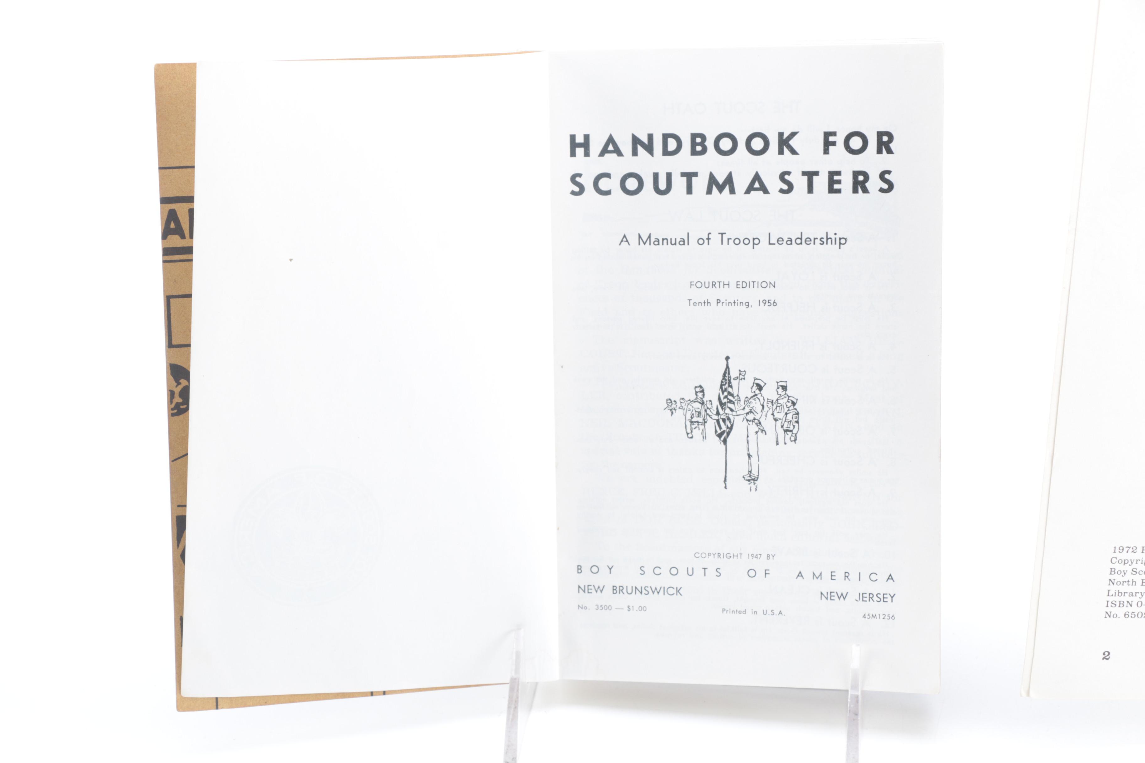 Vintage Boy Scout Books