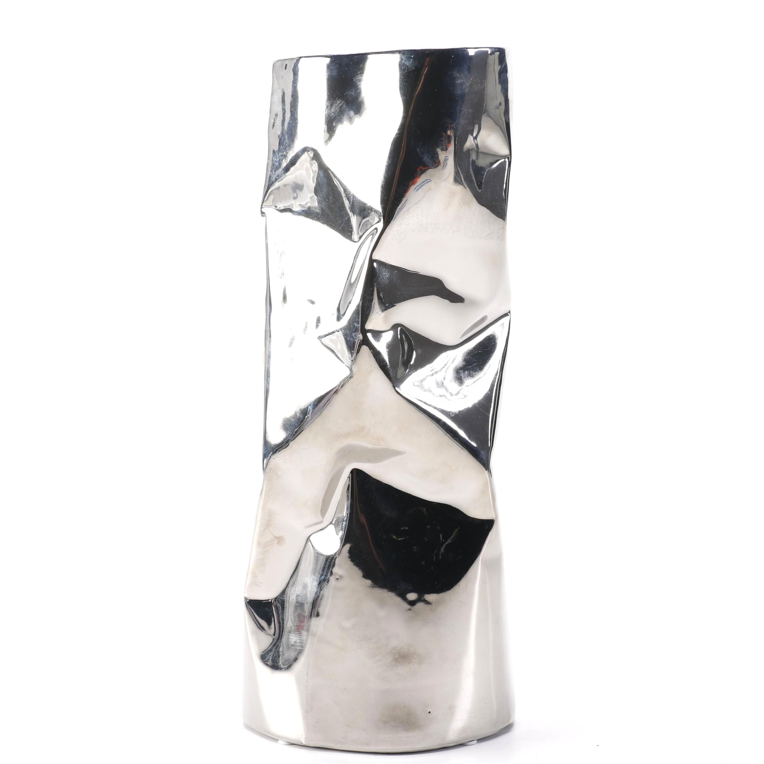 Ceramic Metallic  Vase