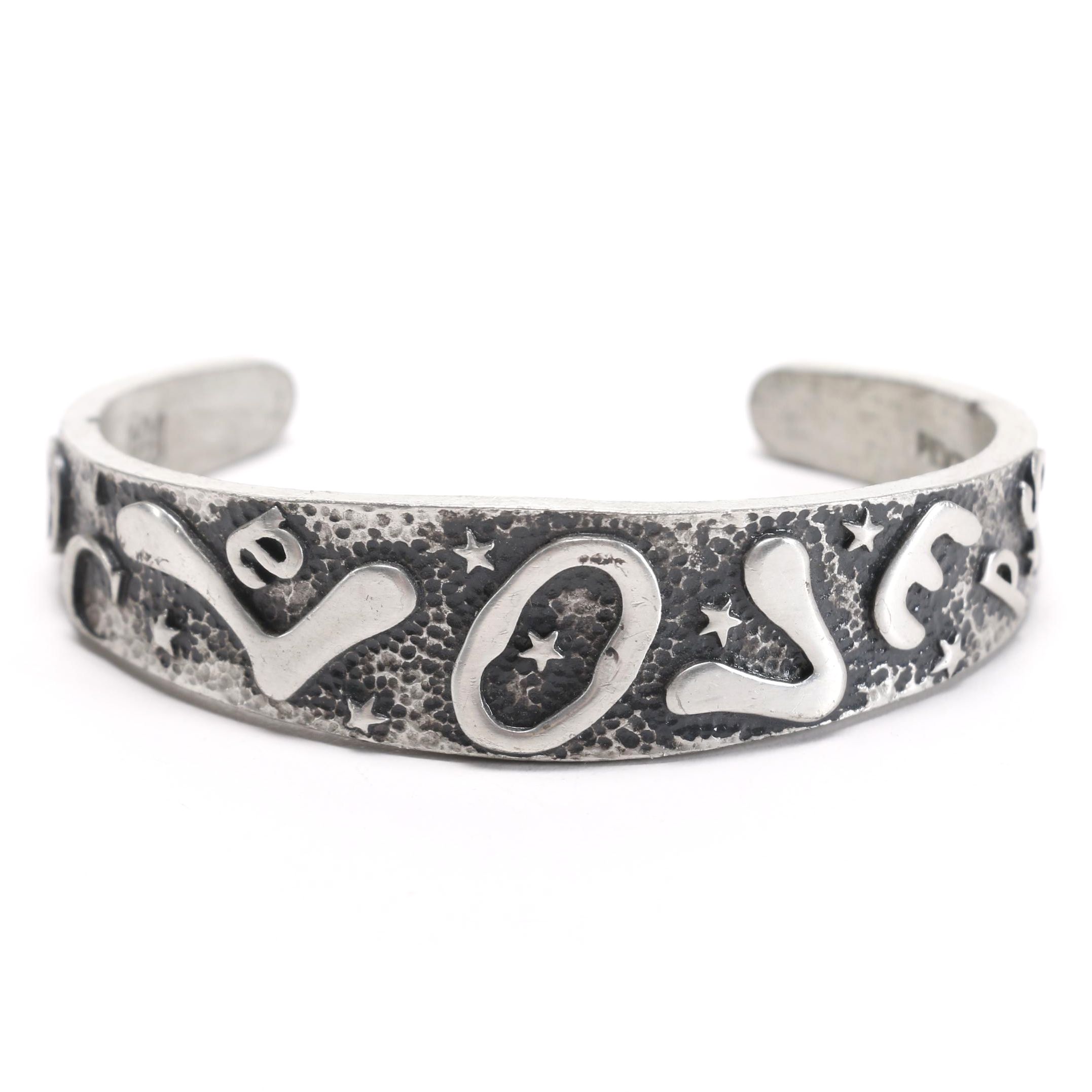 Pewter "Love" Bracelet