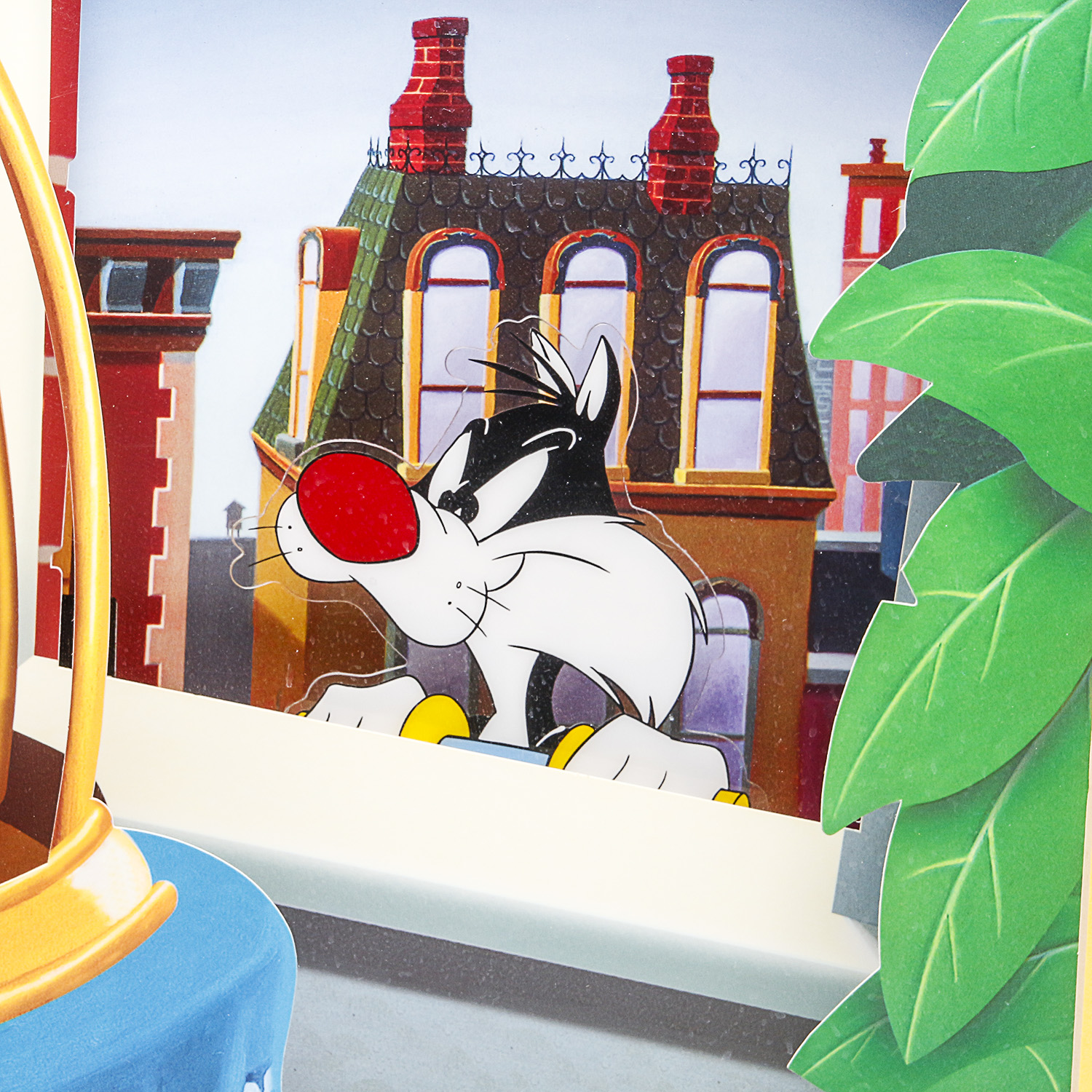 Looney Tunes Animated Animations "Tweety and Sylvester" Animatronic Art