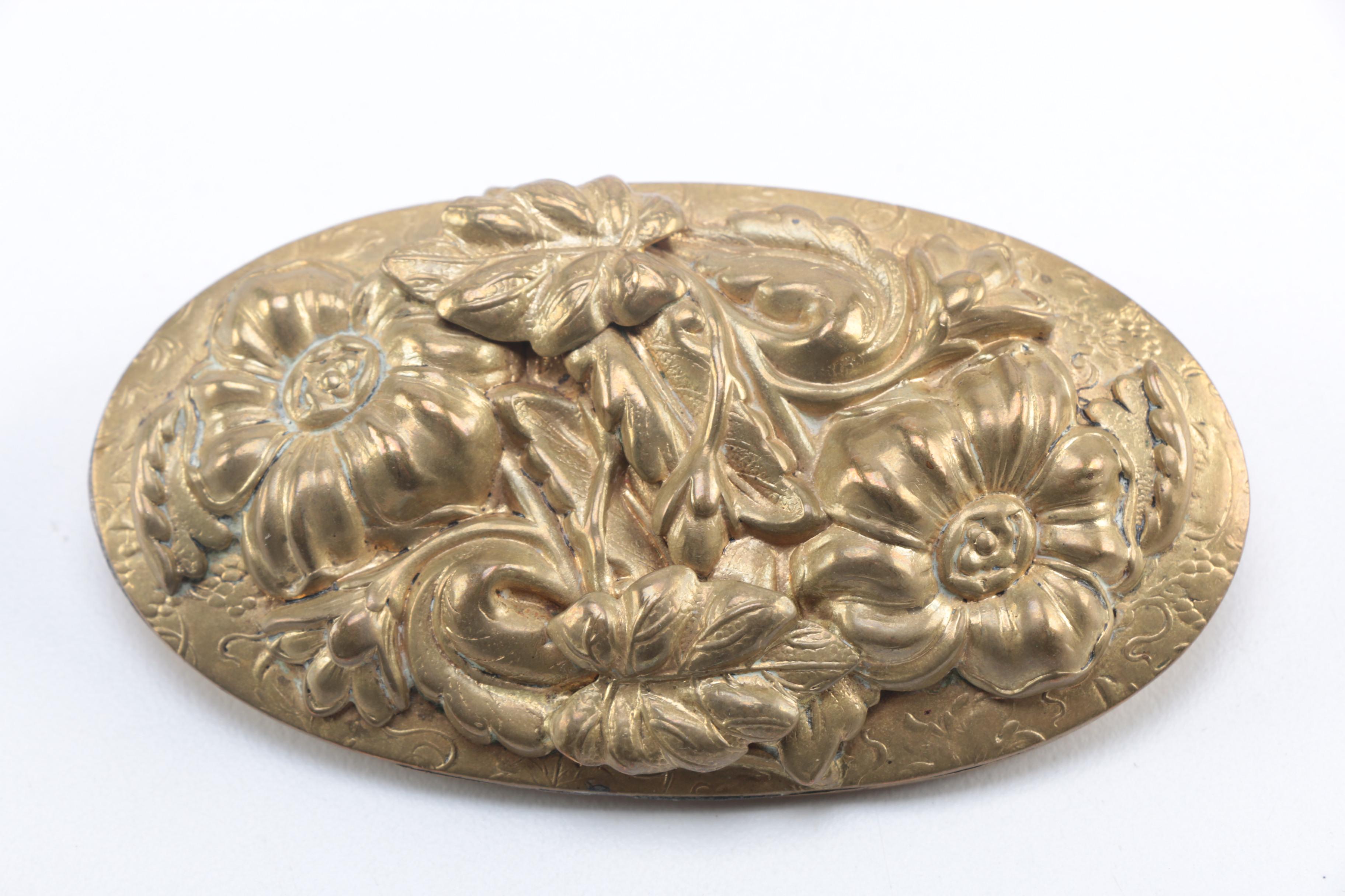 Antique and Vintage Costume Brooches and Bangle Bracelet