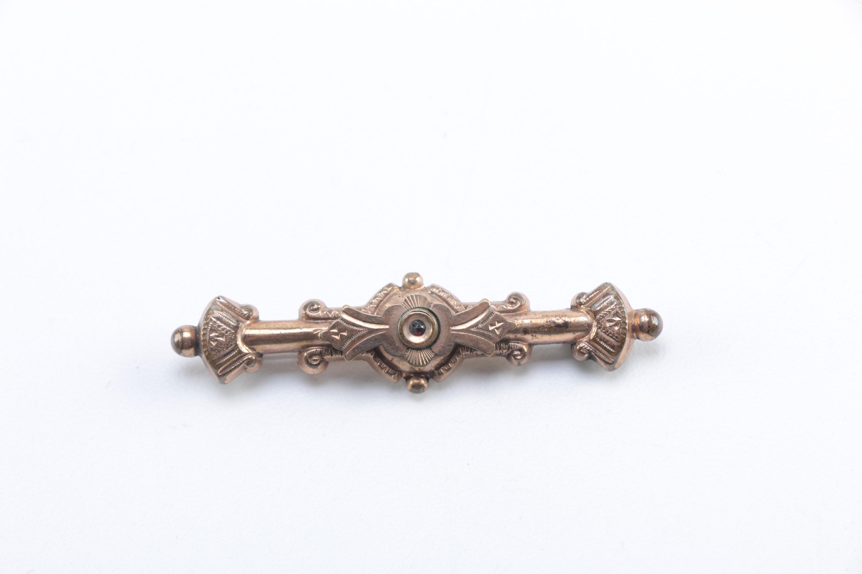 Antique and Vintage Costume Brooches and Bangle Bracelet