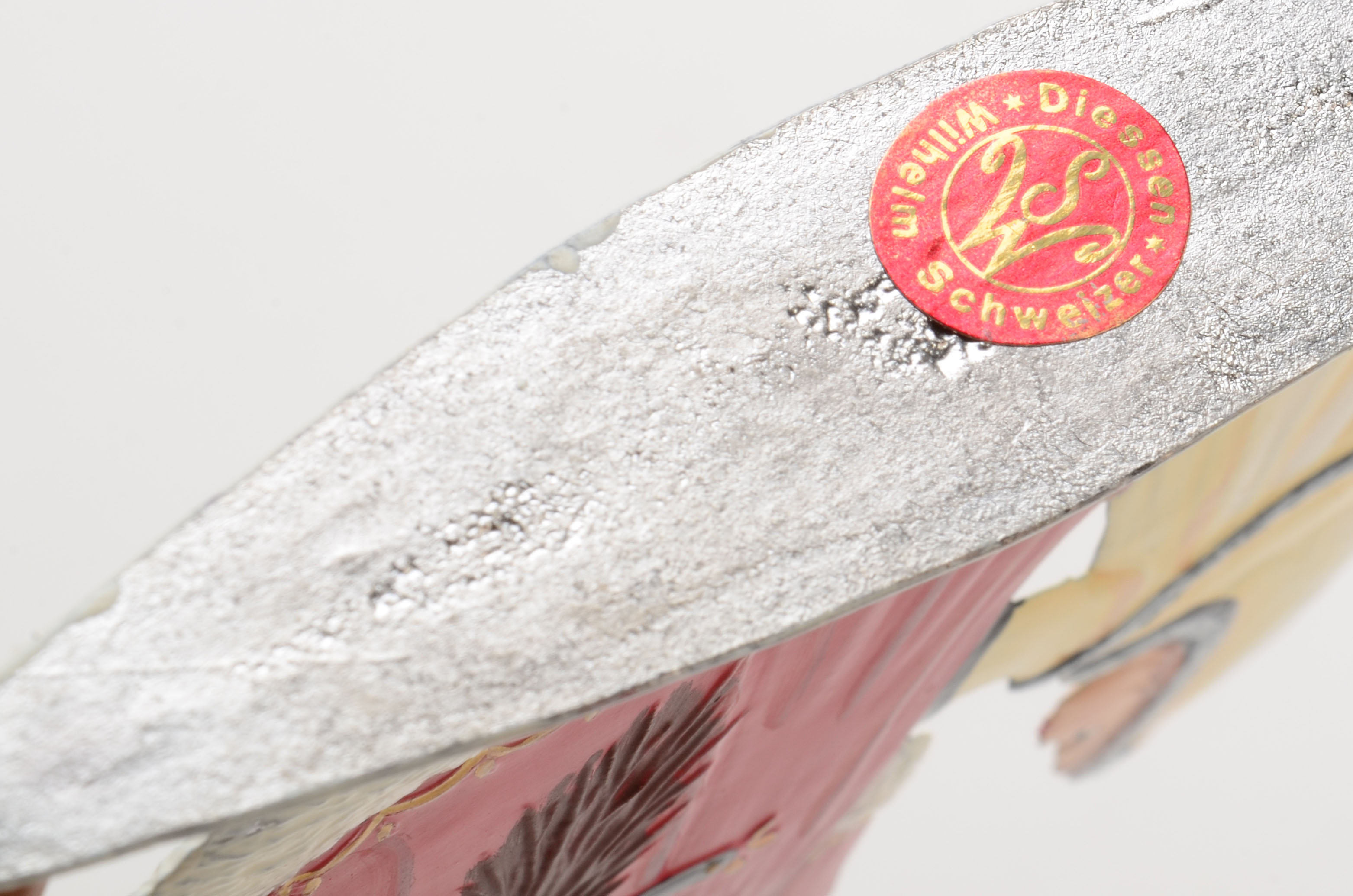 Wilhelm Schweizer Hand-Painted Bavarian Pewter Art