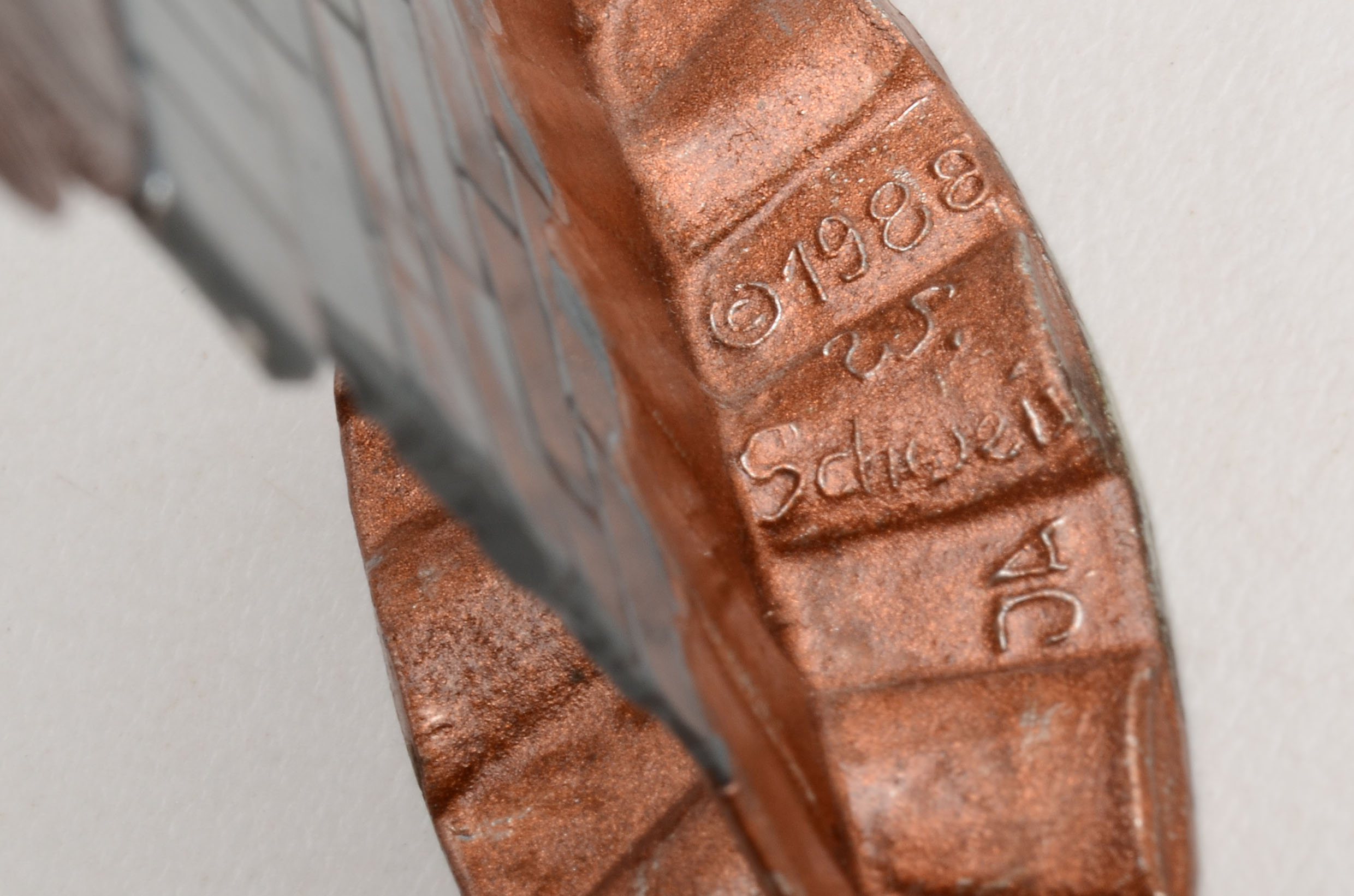 Wilhelm Schweizer Hand-Painted Bavarian Pewter Art