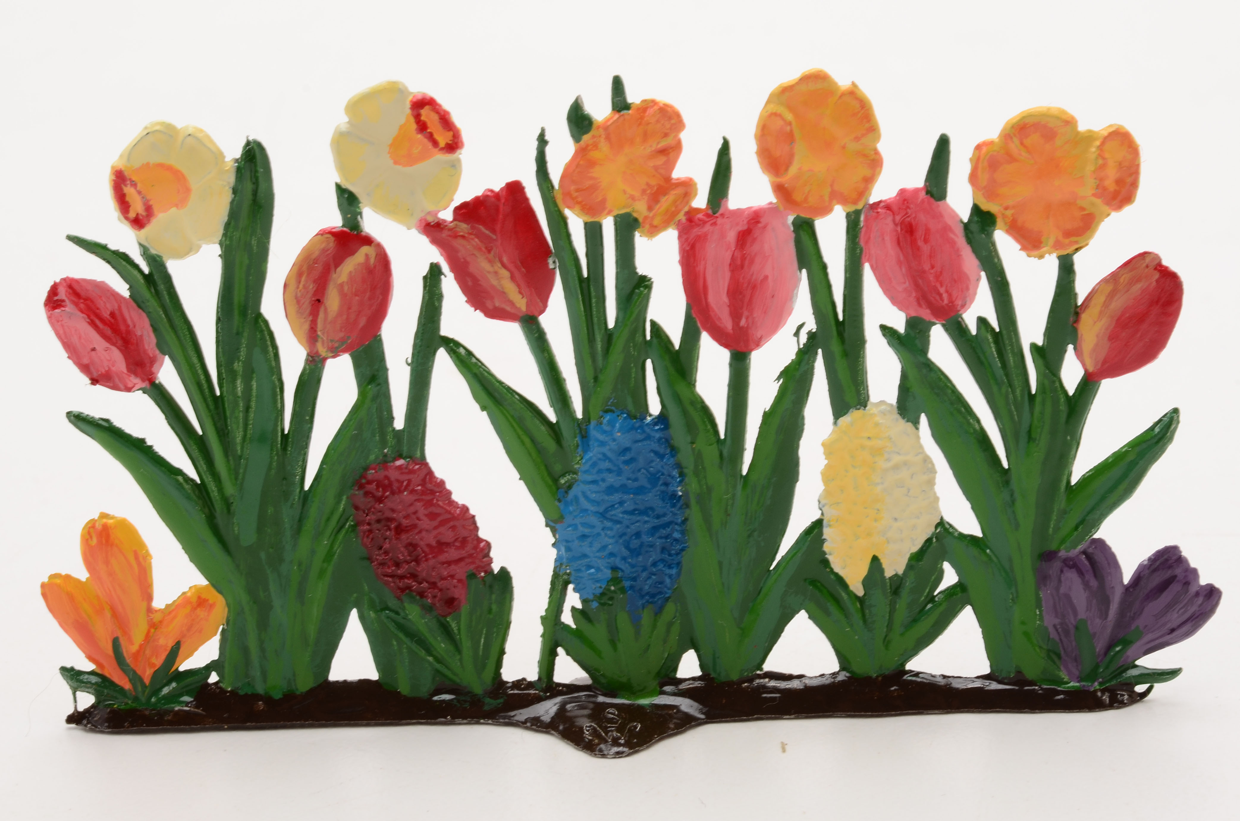 Wilhelm Schweizer Hand-Painted Bavarian Pewter Art