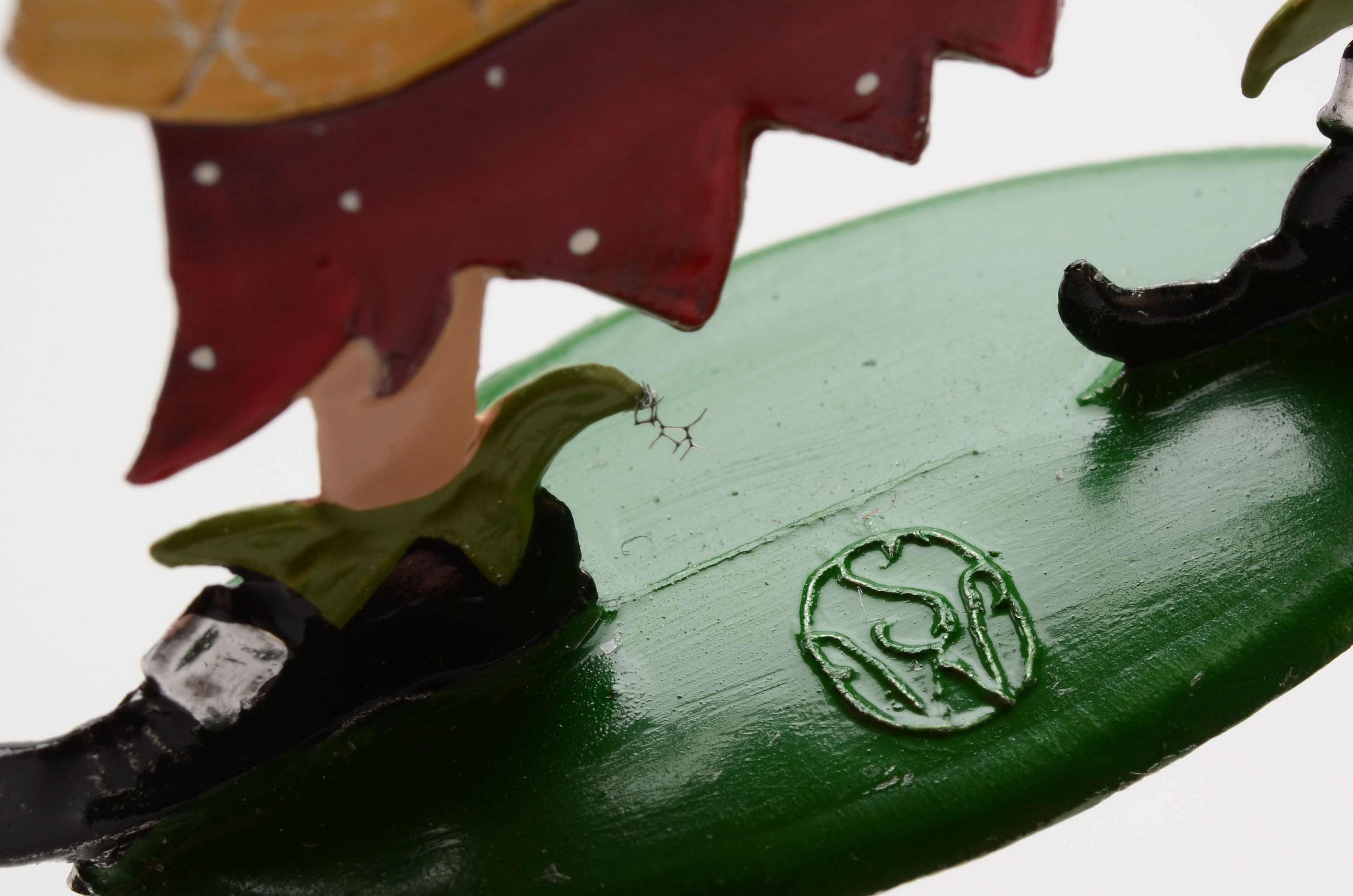 Wilhelm Schweizer Hand-Painted Bavarian Pewter Art