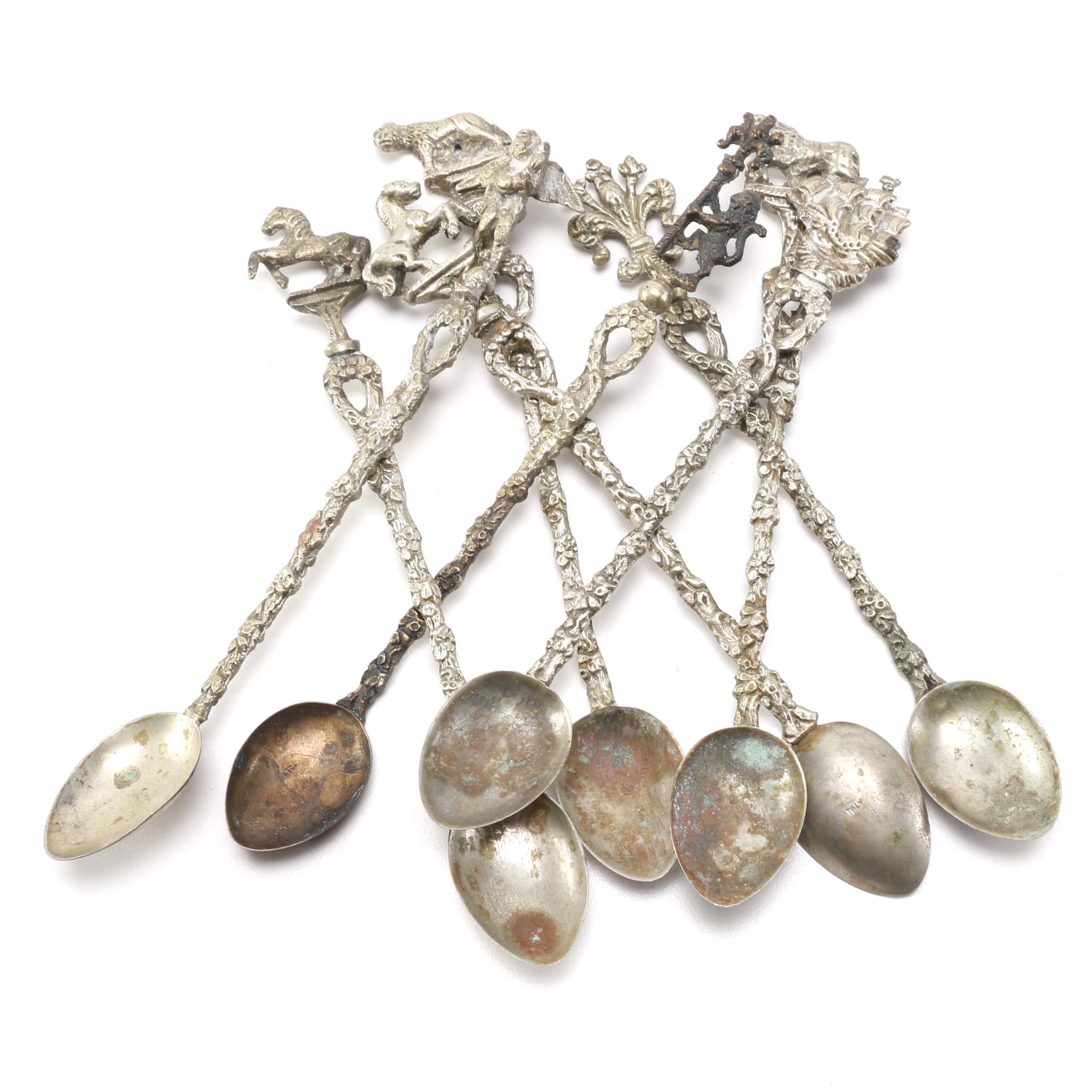 Antique Bronze Spoons